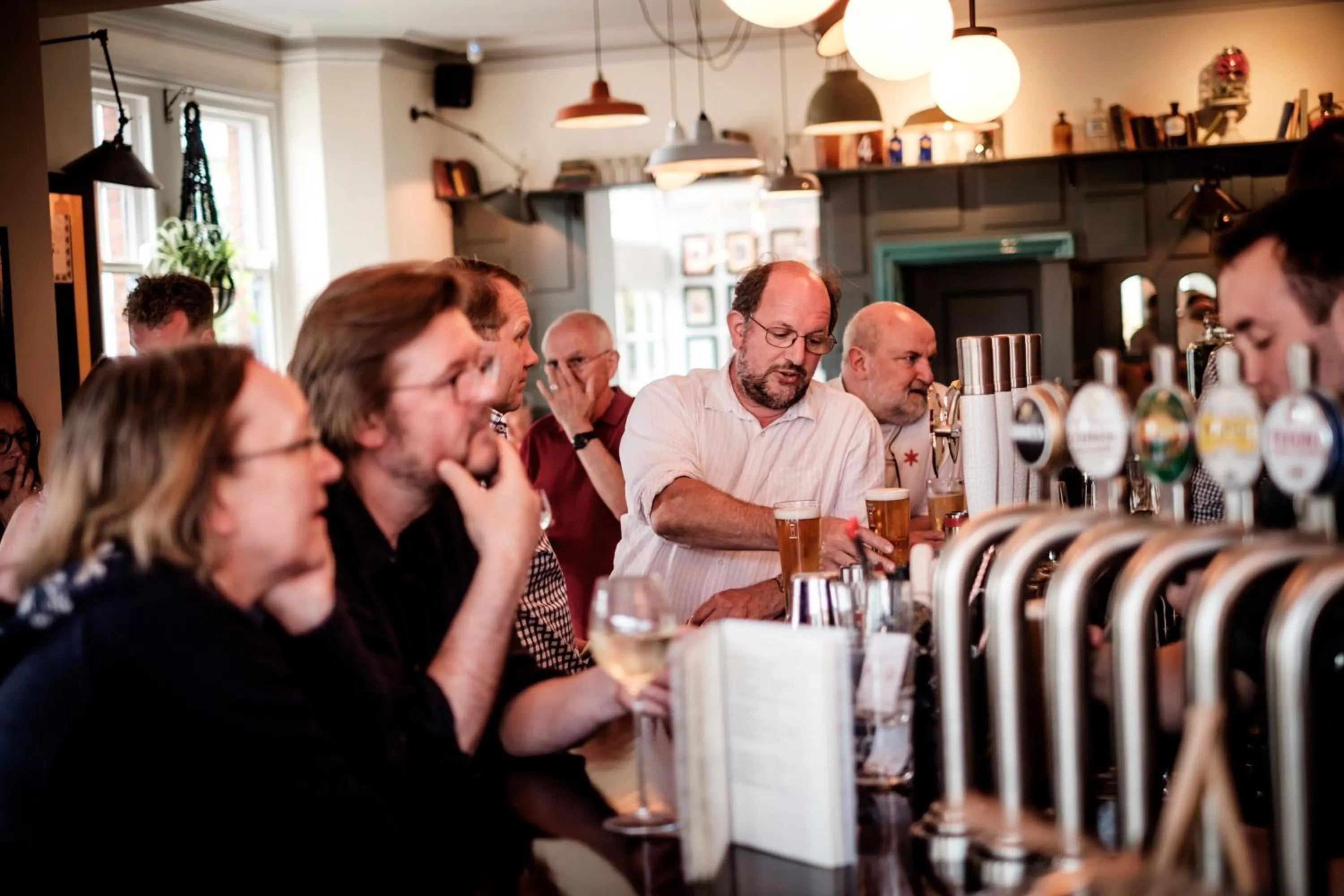 Lounge or bar in The Queen's Head