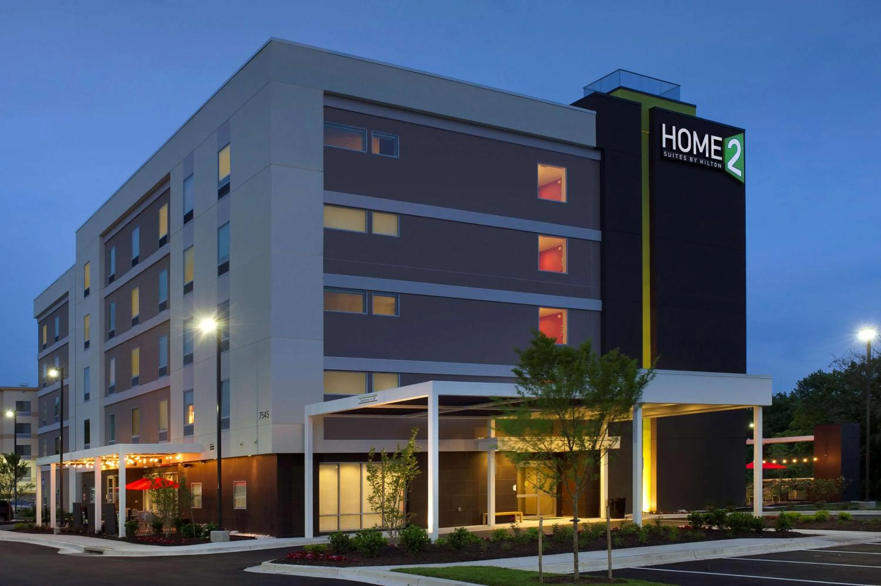 Property building in Home2 Suites by Hilton Arundel Mills BWI Airport