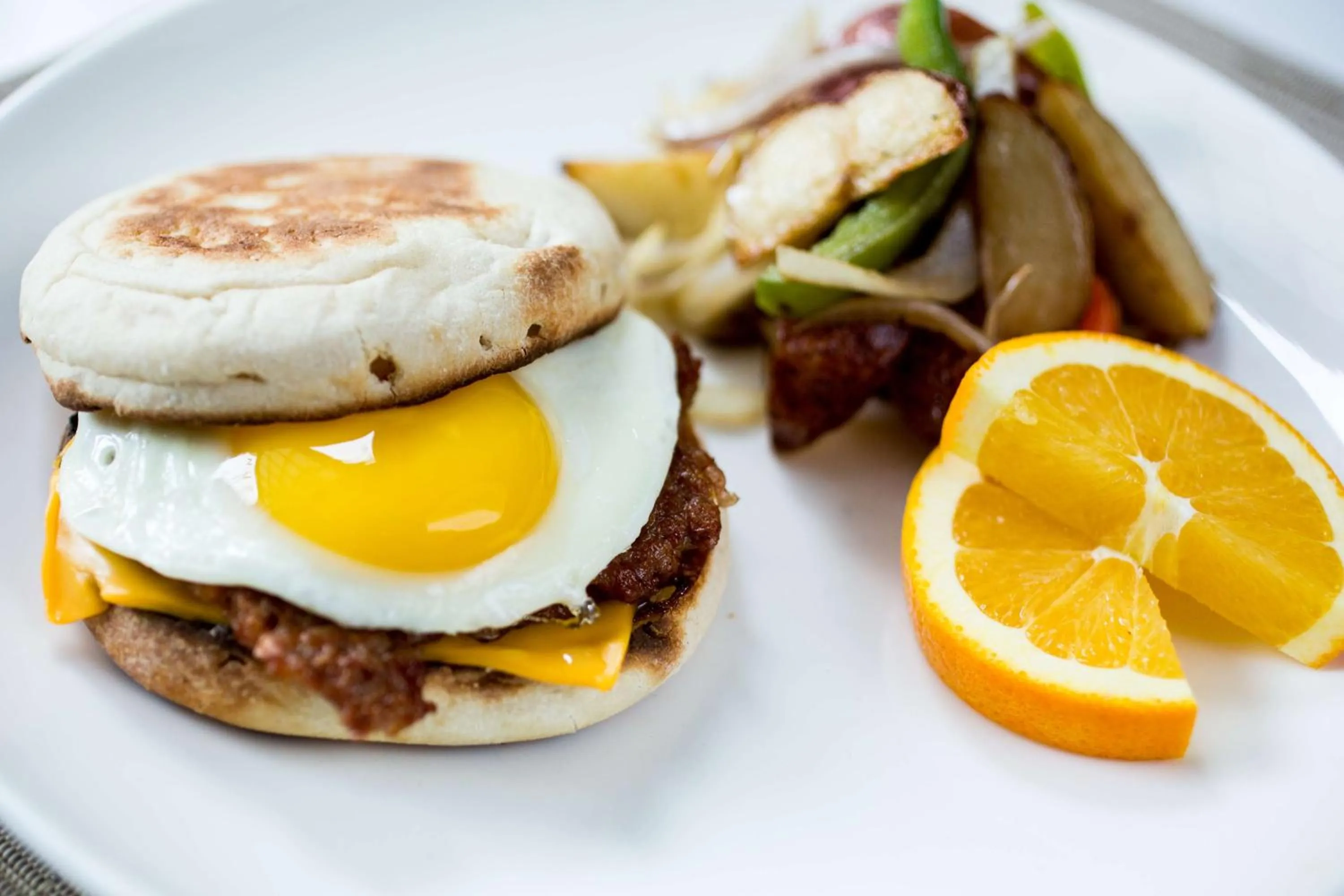 Breakfast in Hilton Brooklyn New York - Newly Renovated