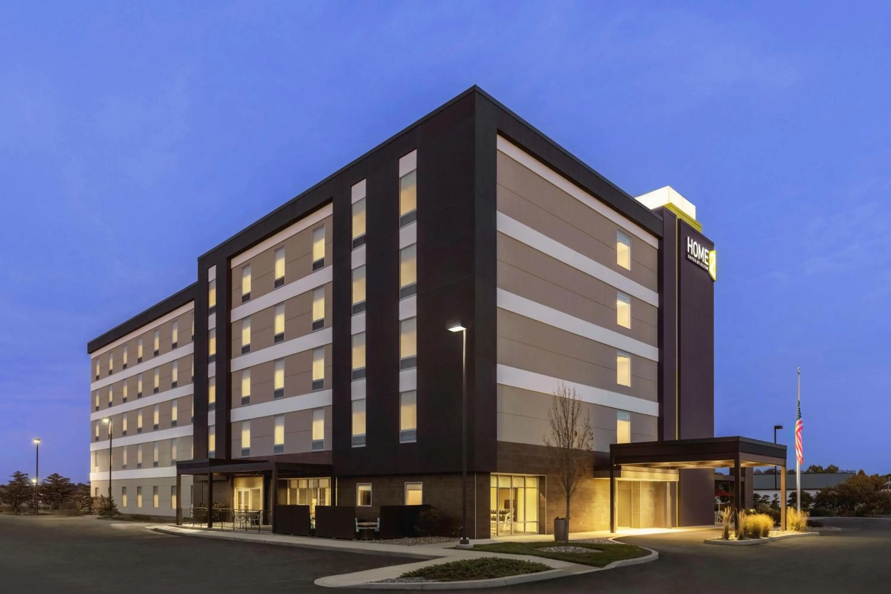 Property building in Home2 Suites By Hilton York