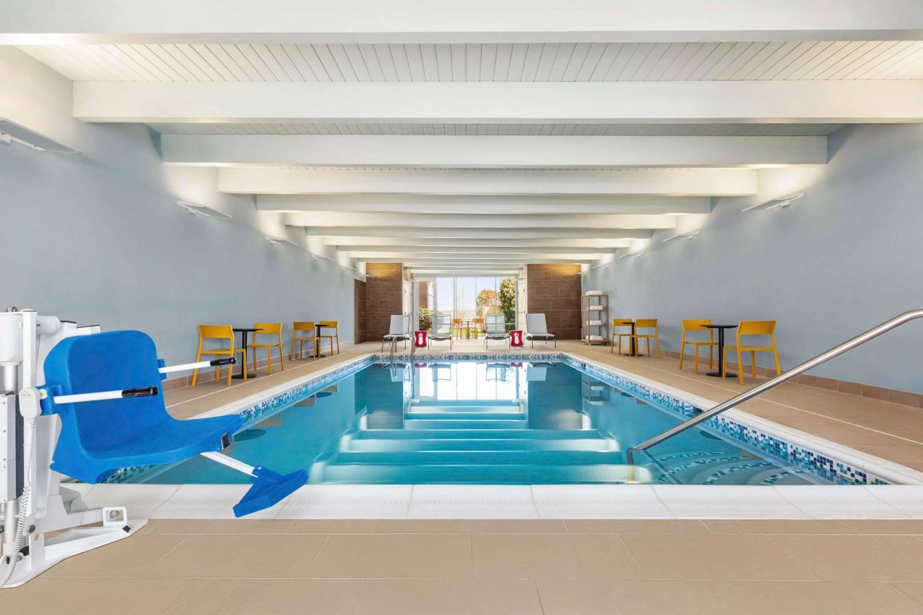 Pool view in Home2 Suites By Hilton York