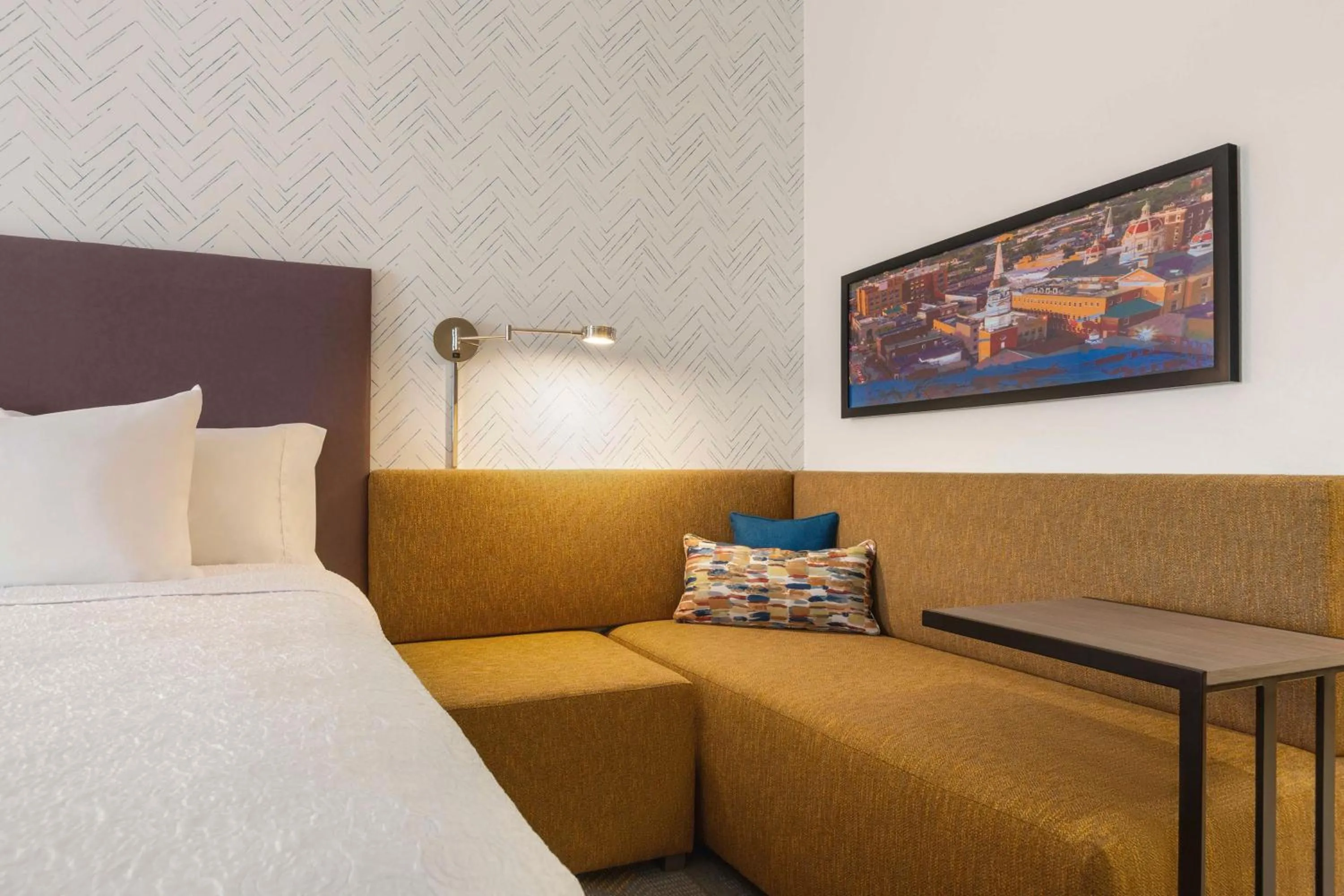 Bed in Home2 Suites By Hilton York