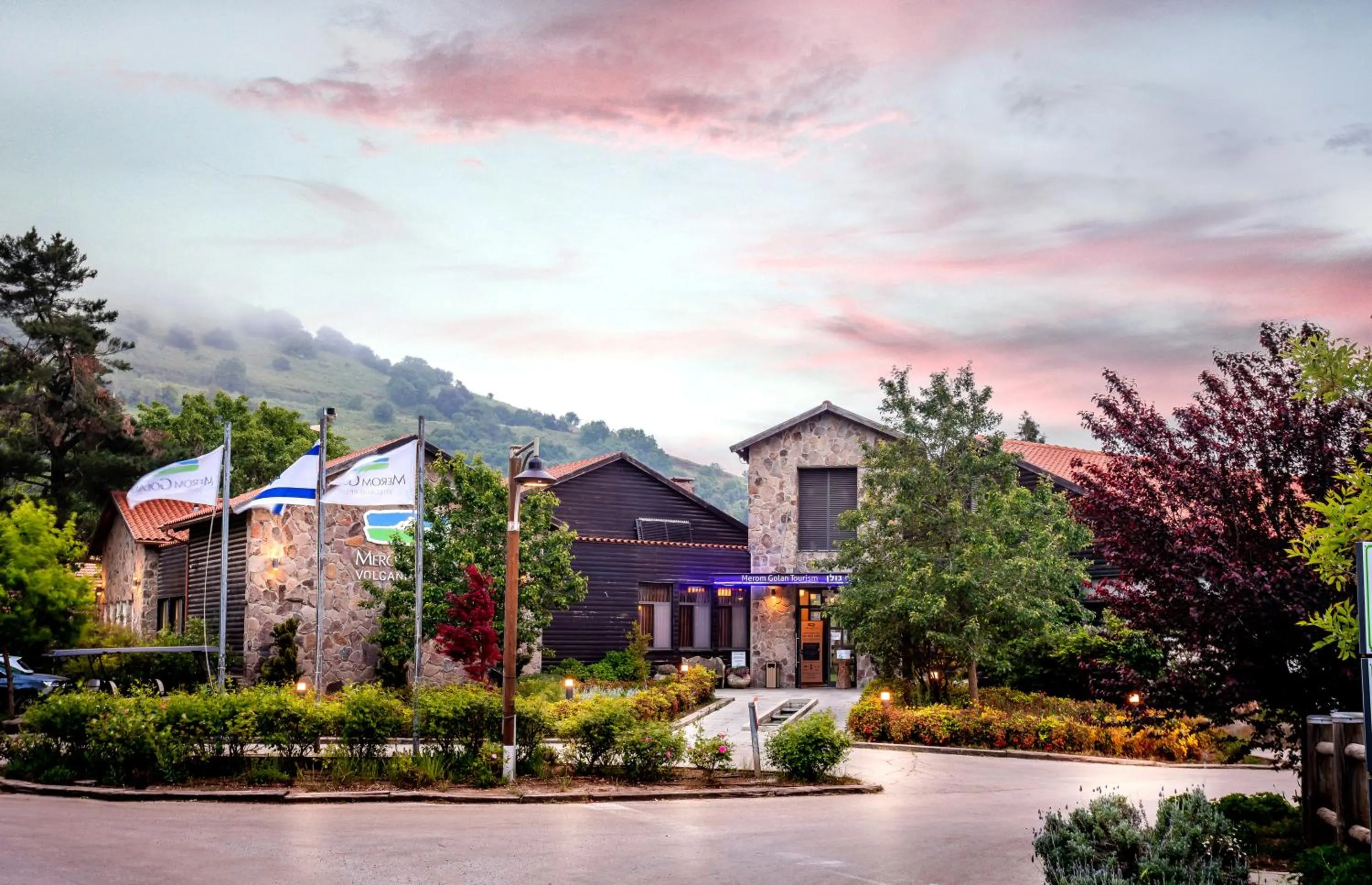 Property building in Merom Golan Resort