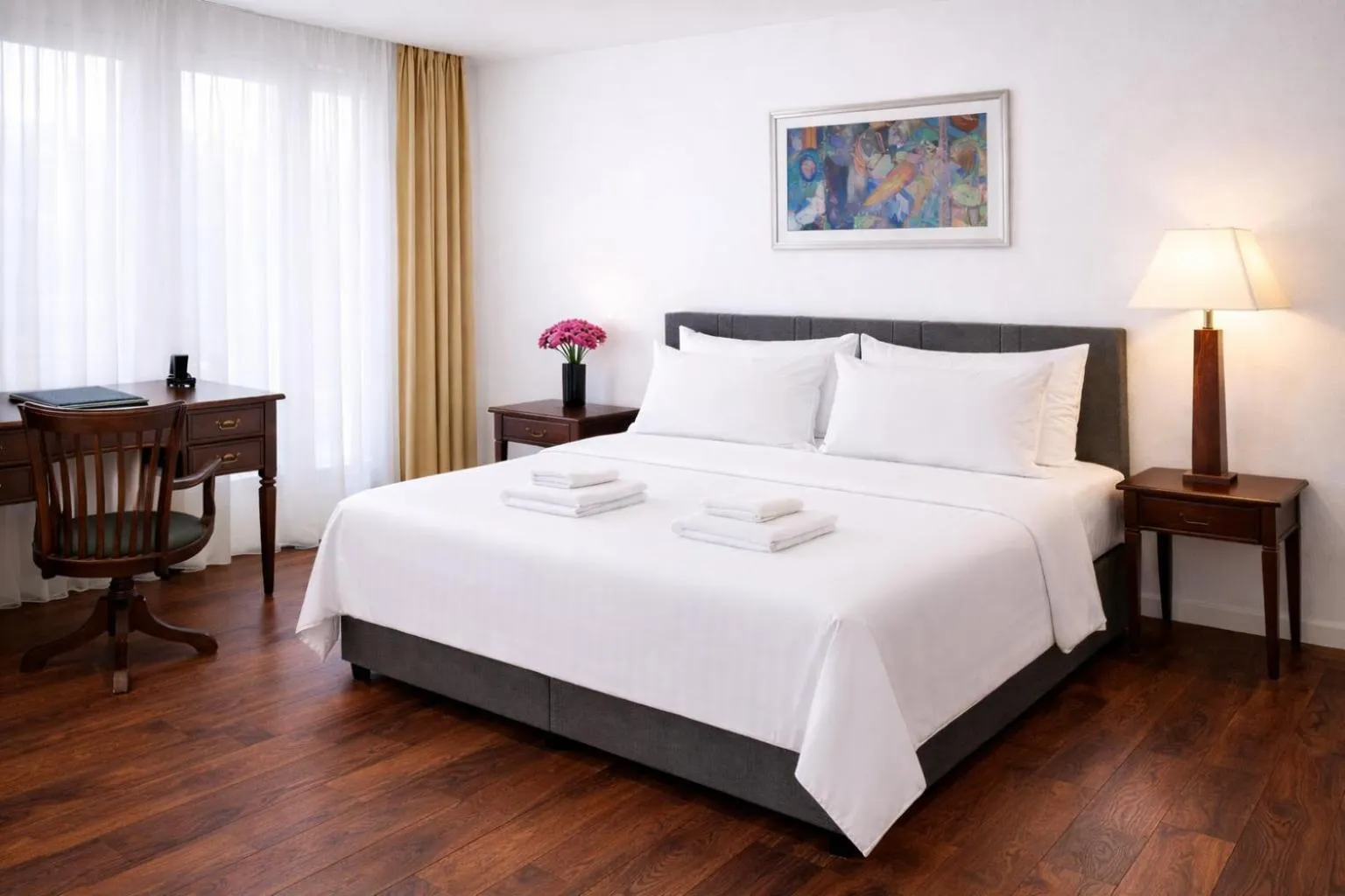 Bed in Galateia Residence