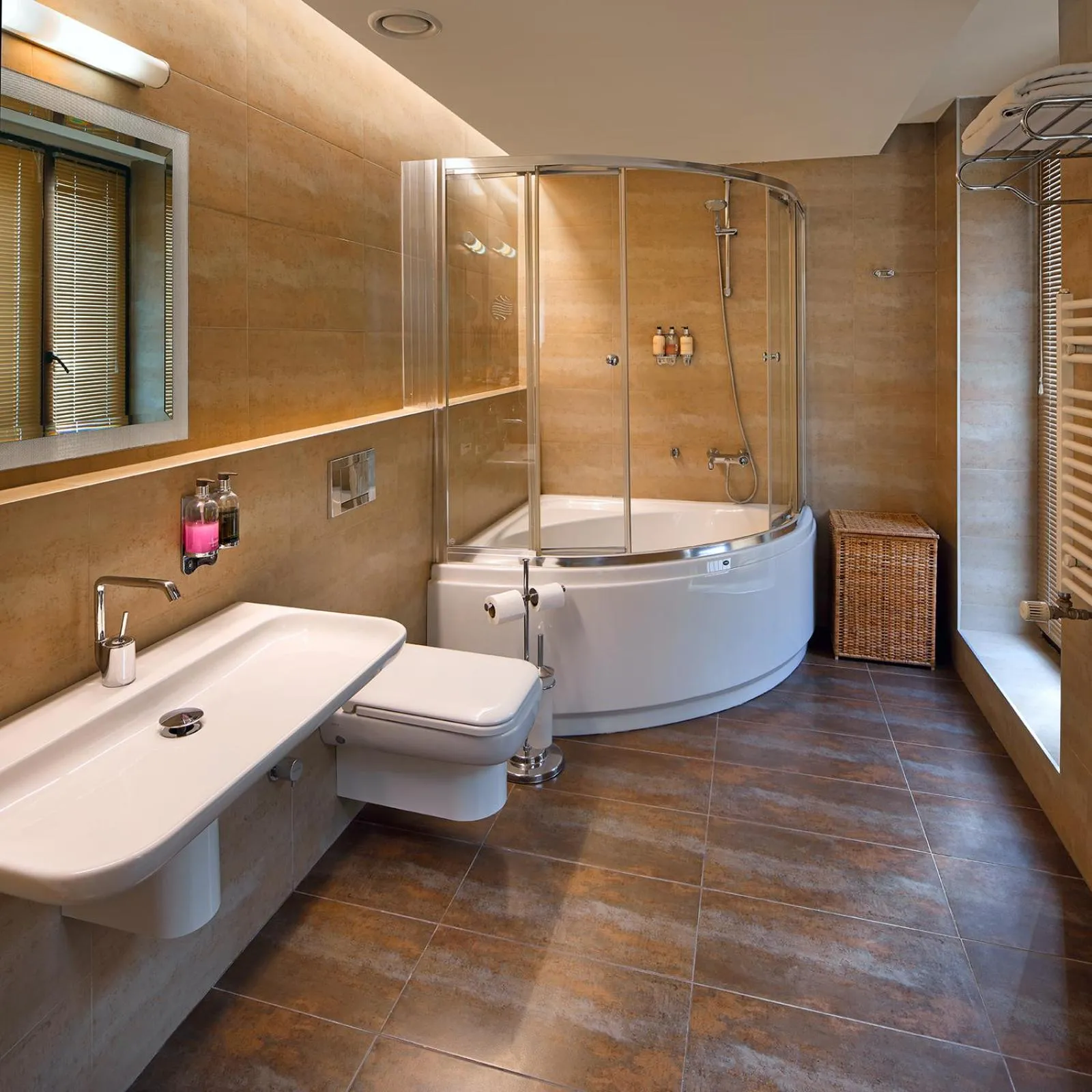 Shower in Galateia Residence