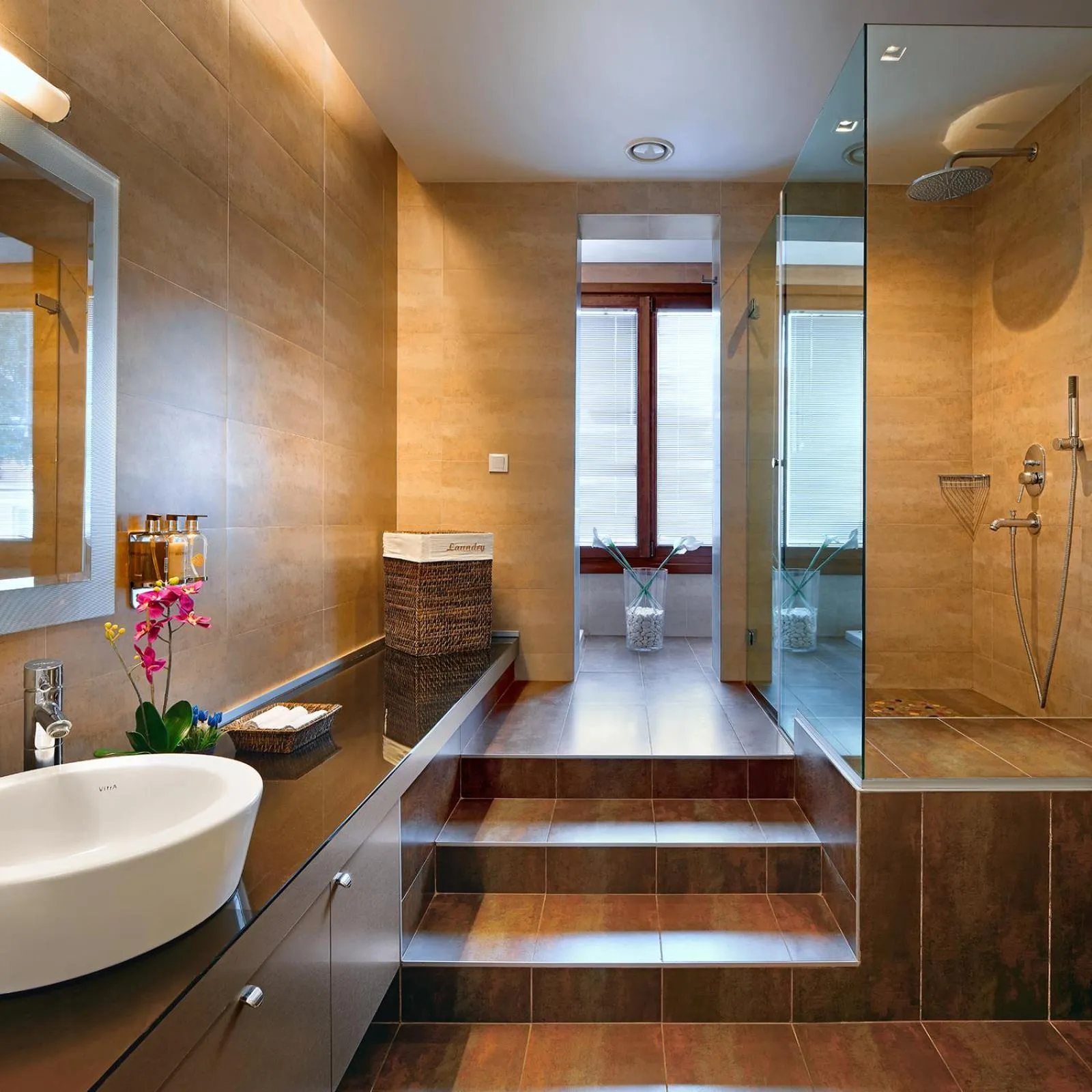 Shower in Galateia Residence