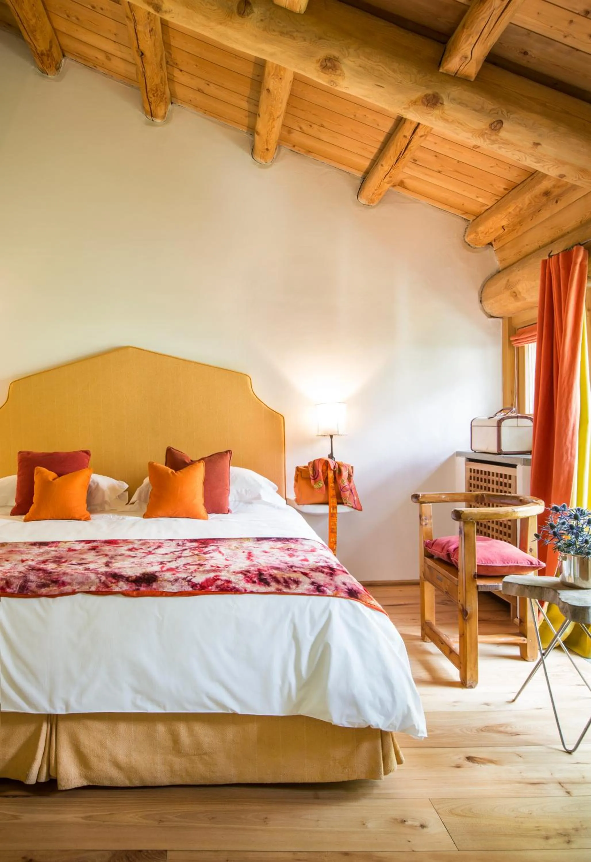 Bed in Saint Hubertus Resort