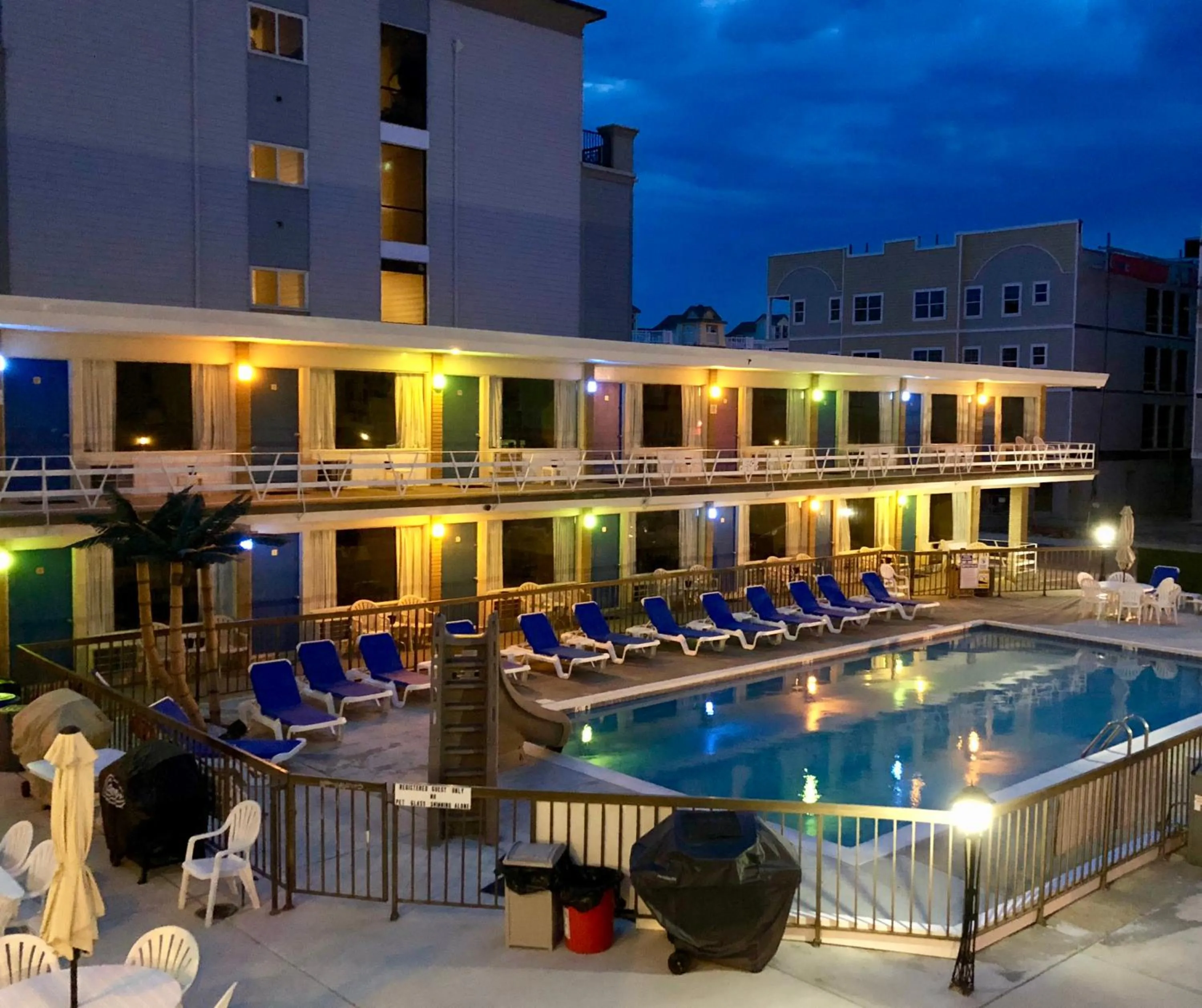 Property building in Beach Colony Motel