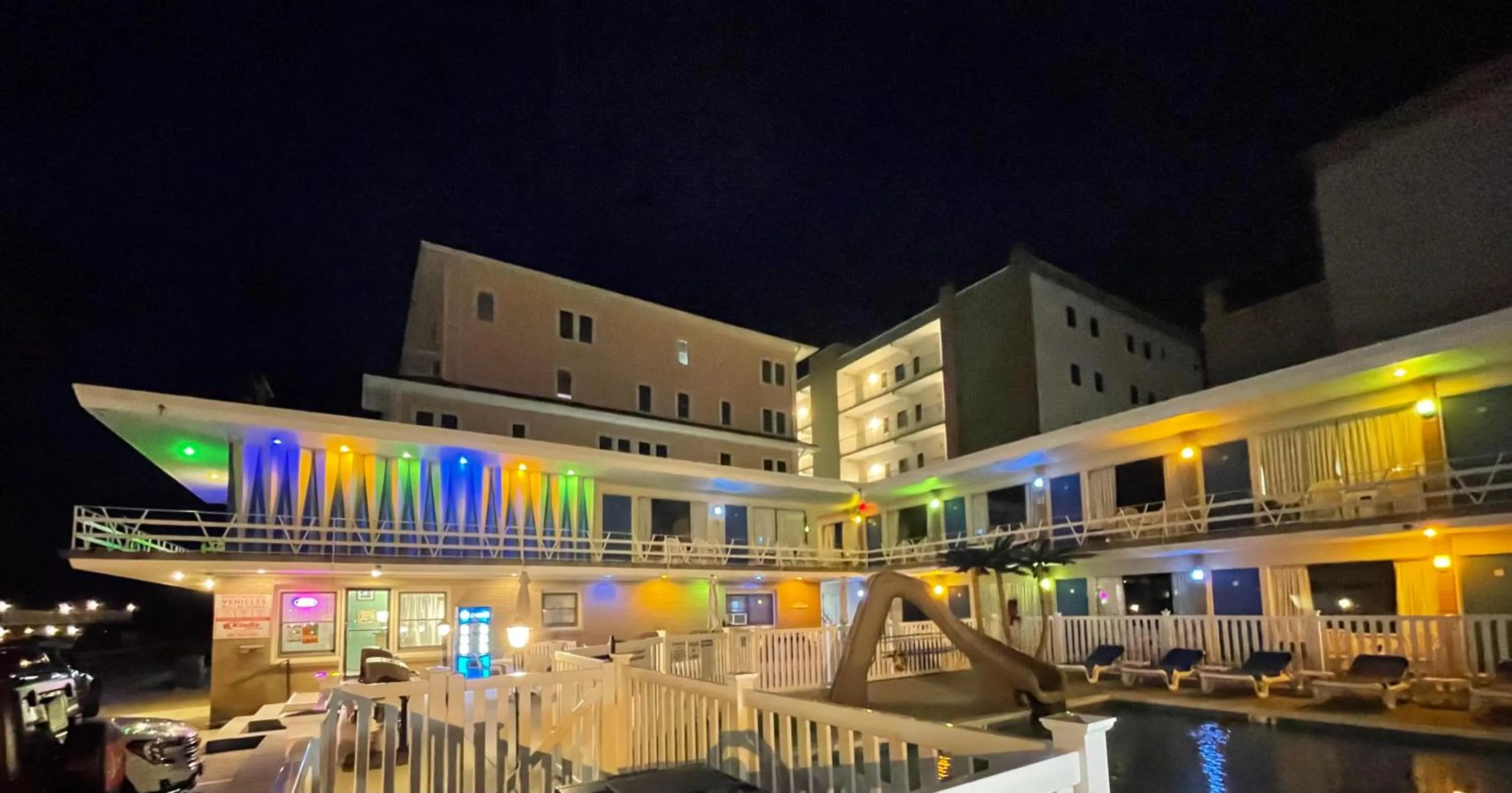 Property building in Beach Colony Motel