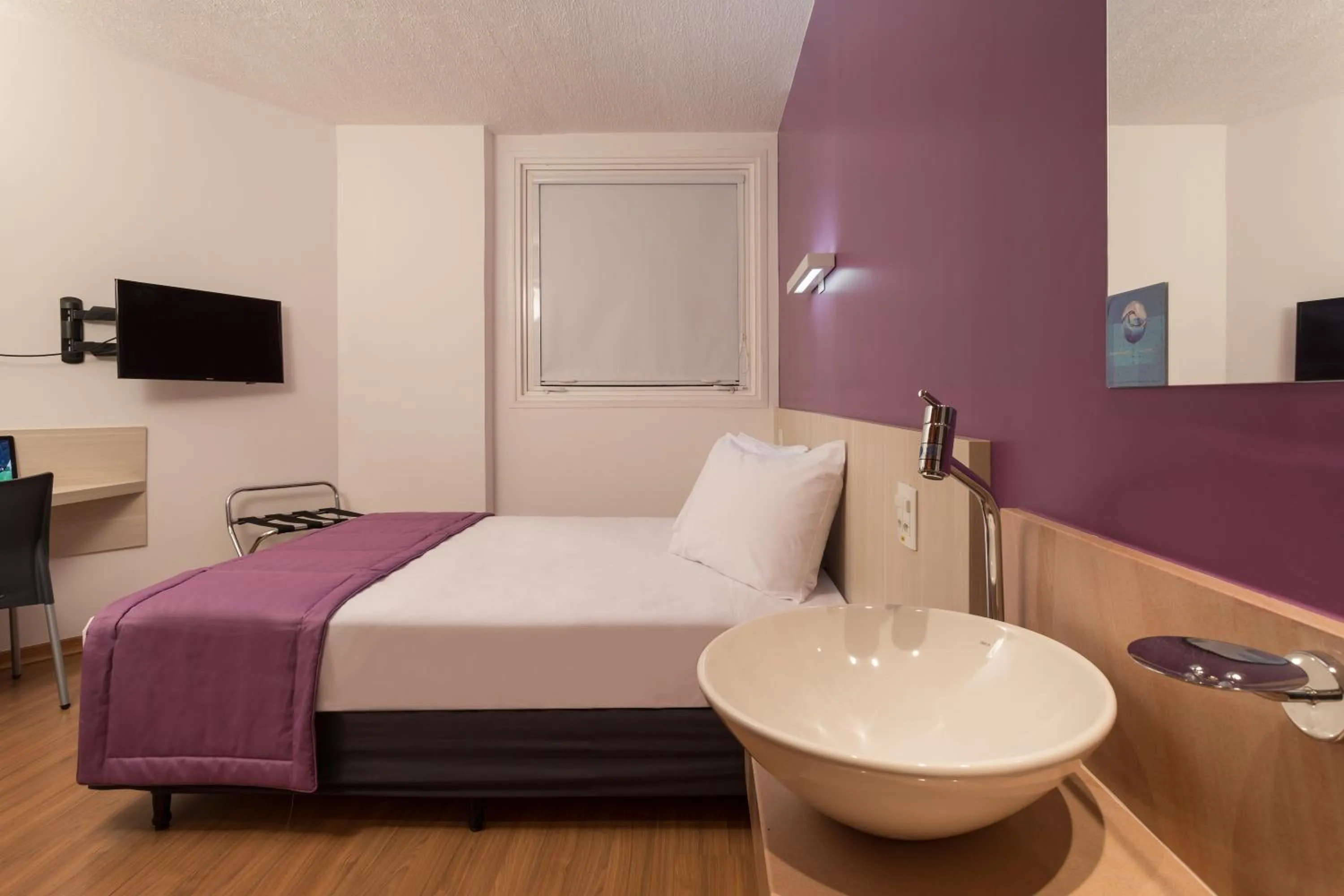 Bedroom, Bed in Go Inn Vitória