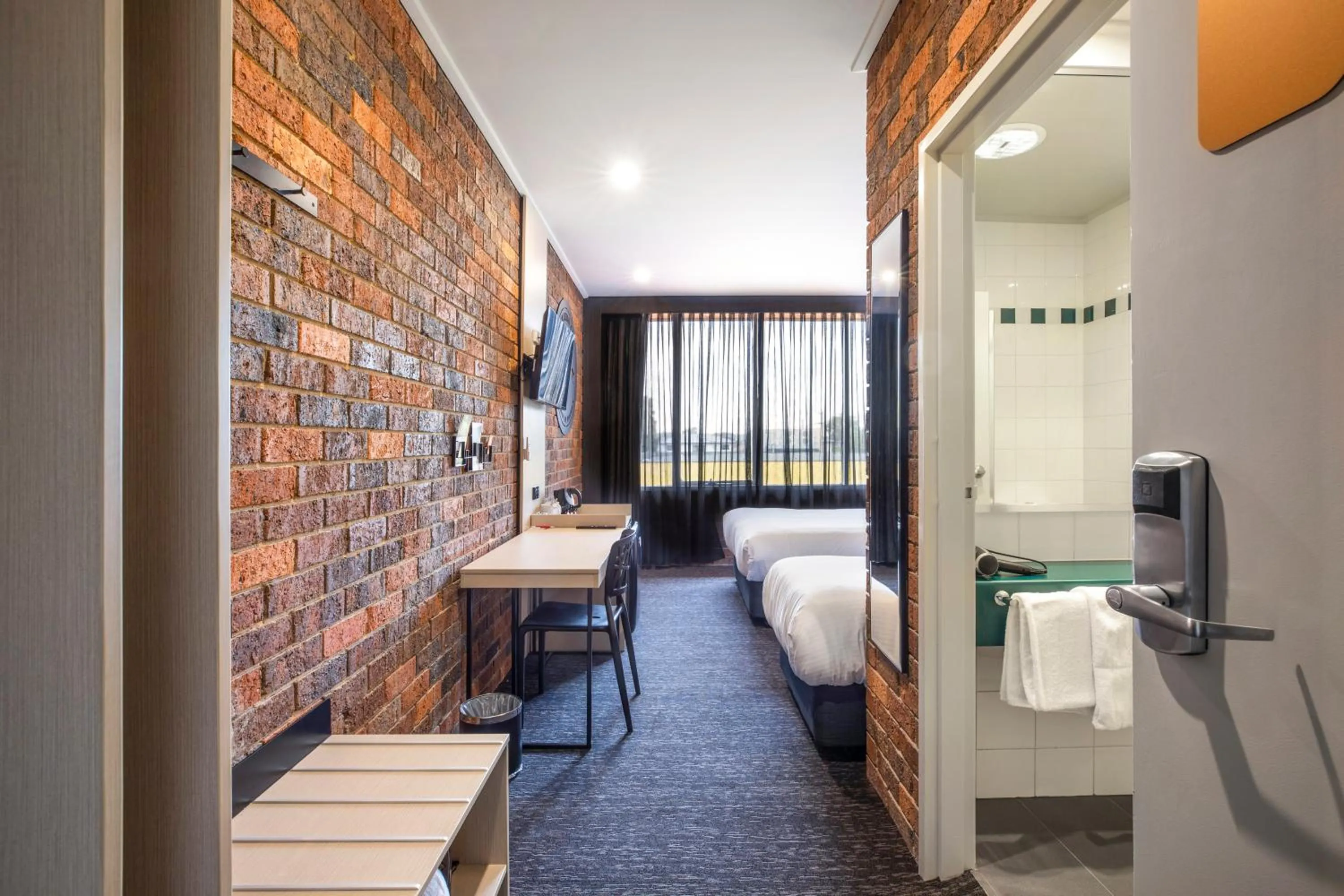 Bedroom, Bed in Nightcap at Millers Inn