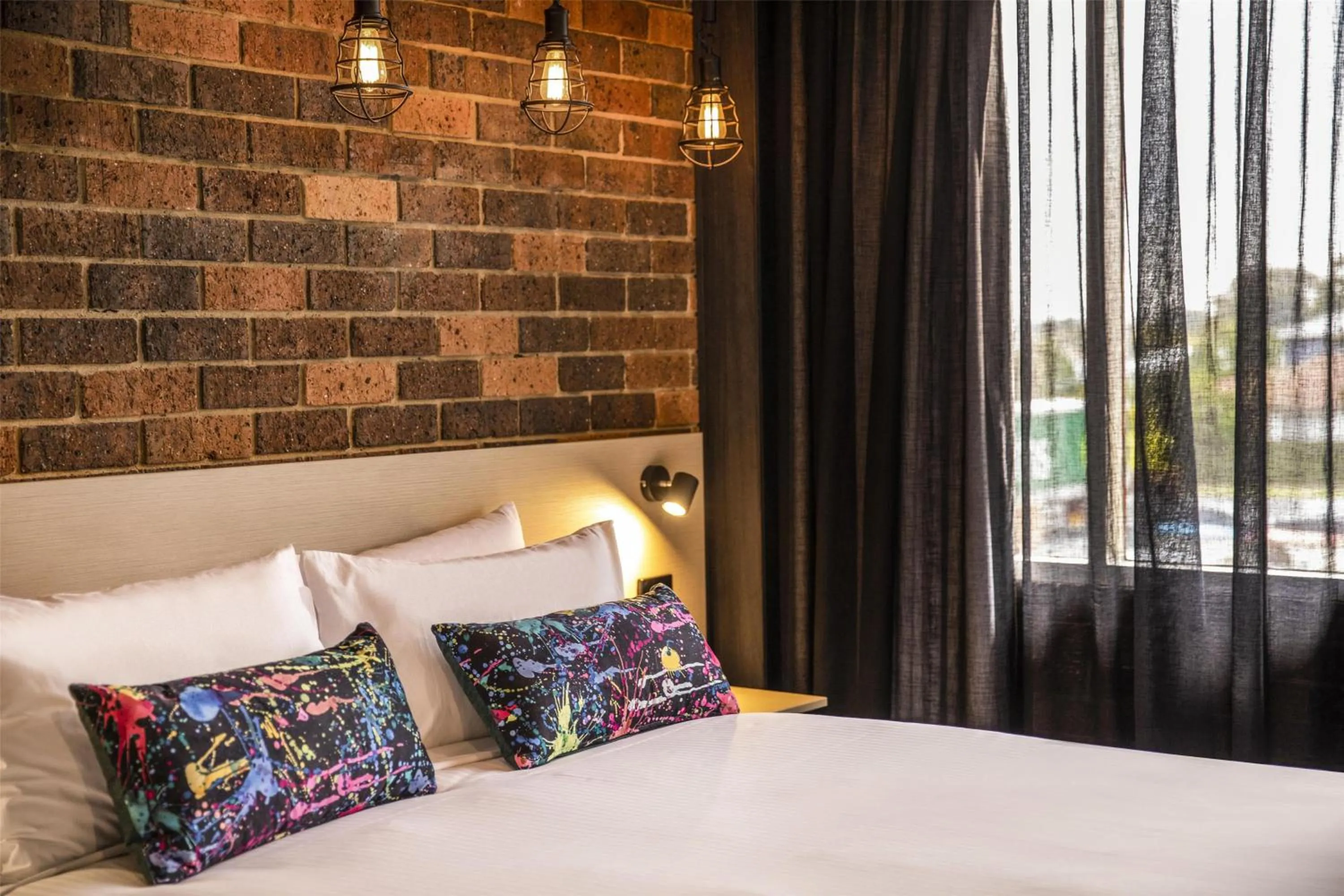 Bedroom, Bed in Nightcap at Millers Inn