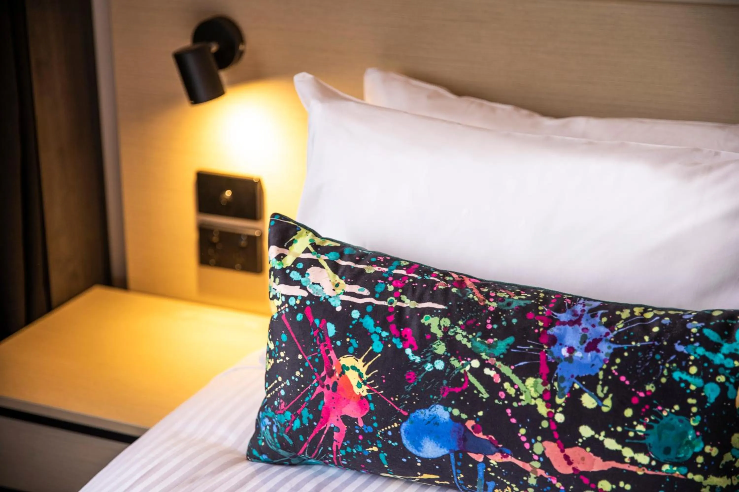 Decorative detail, Bed in Nightcap at Millers Inn