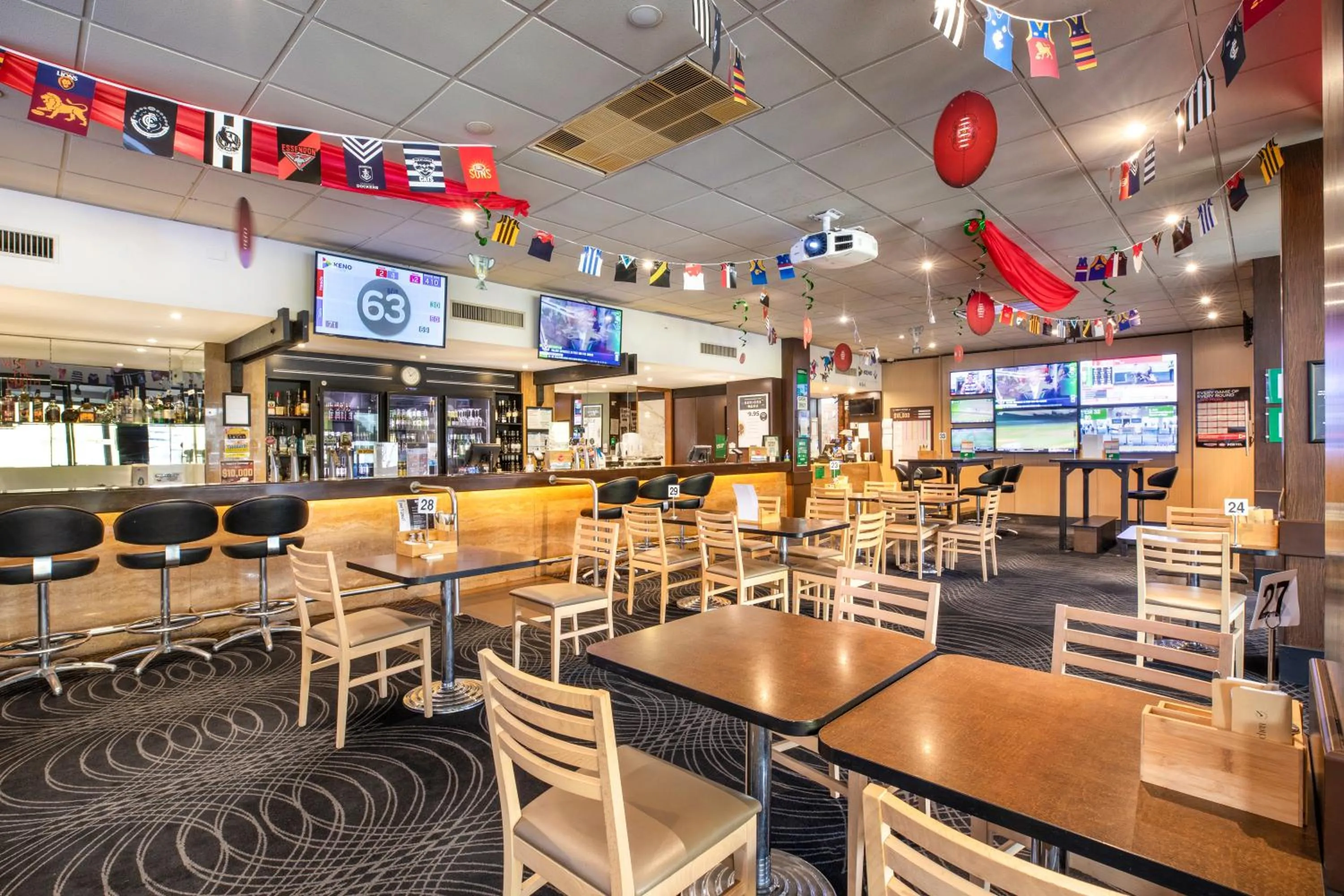 Lounge or bar in Nightcap at Millers Inn