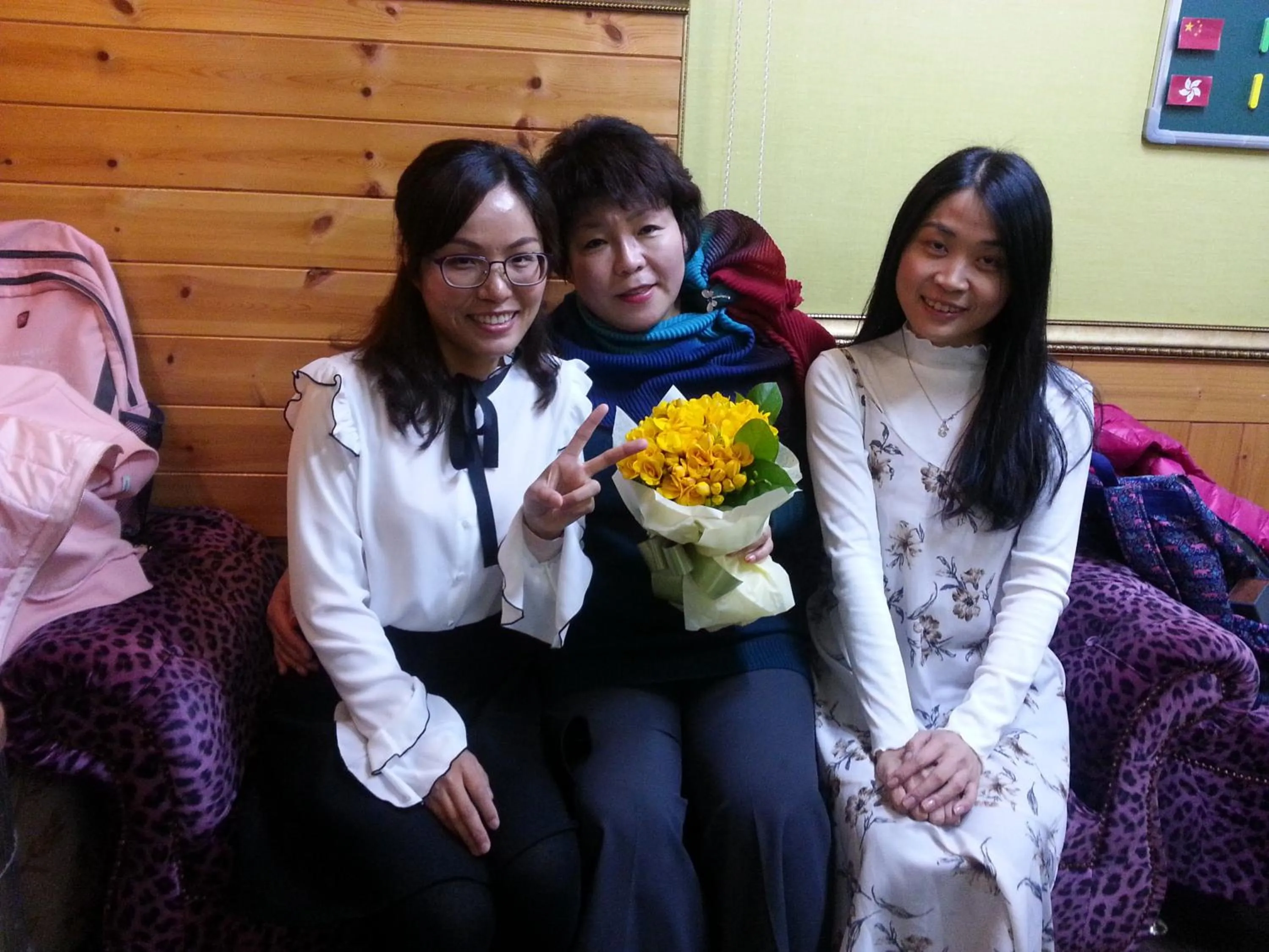 group of guests in Homestay Eve