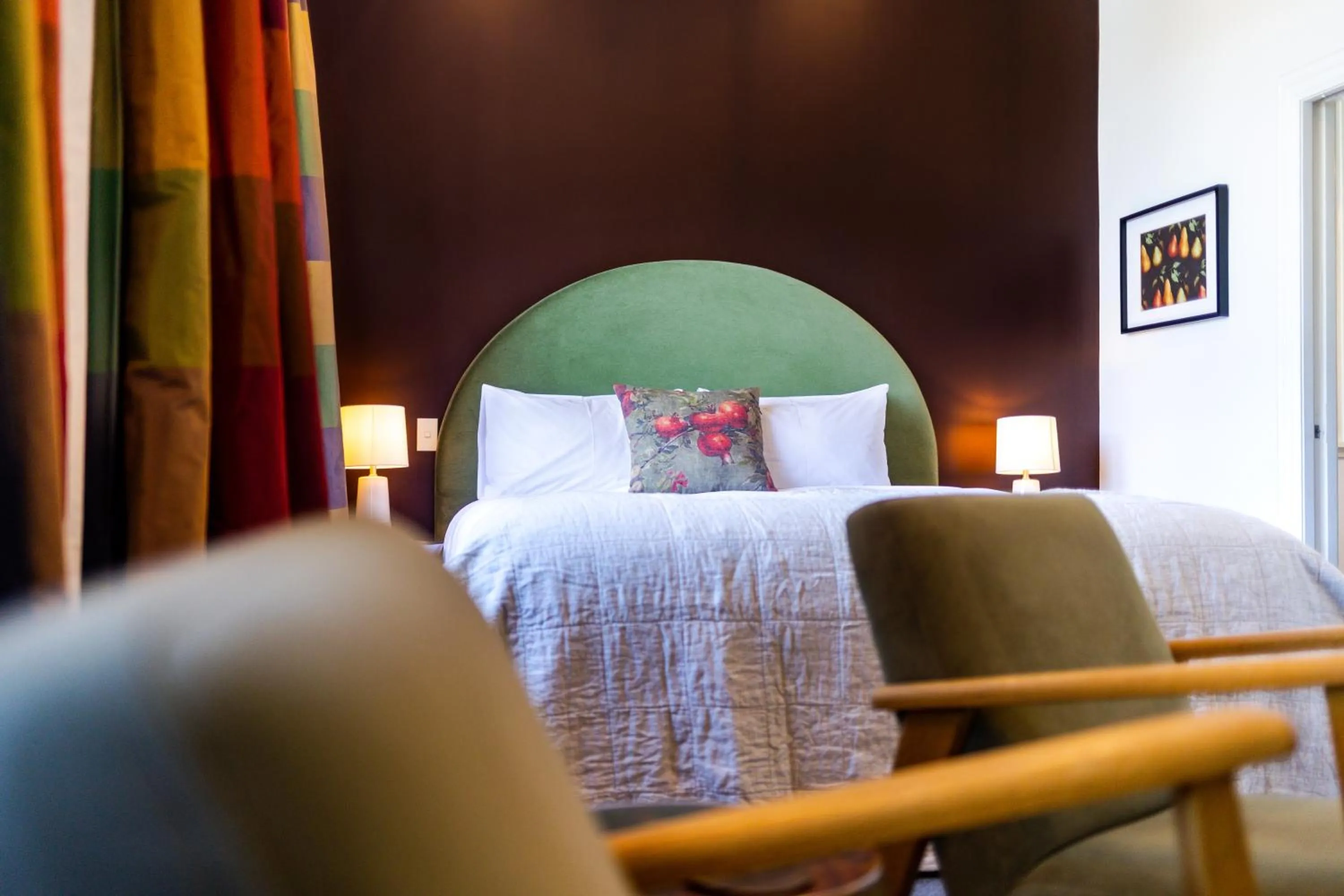 Bed in The White Swan Hotel