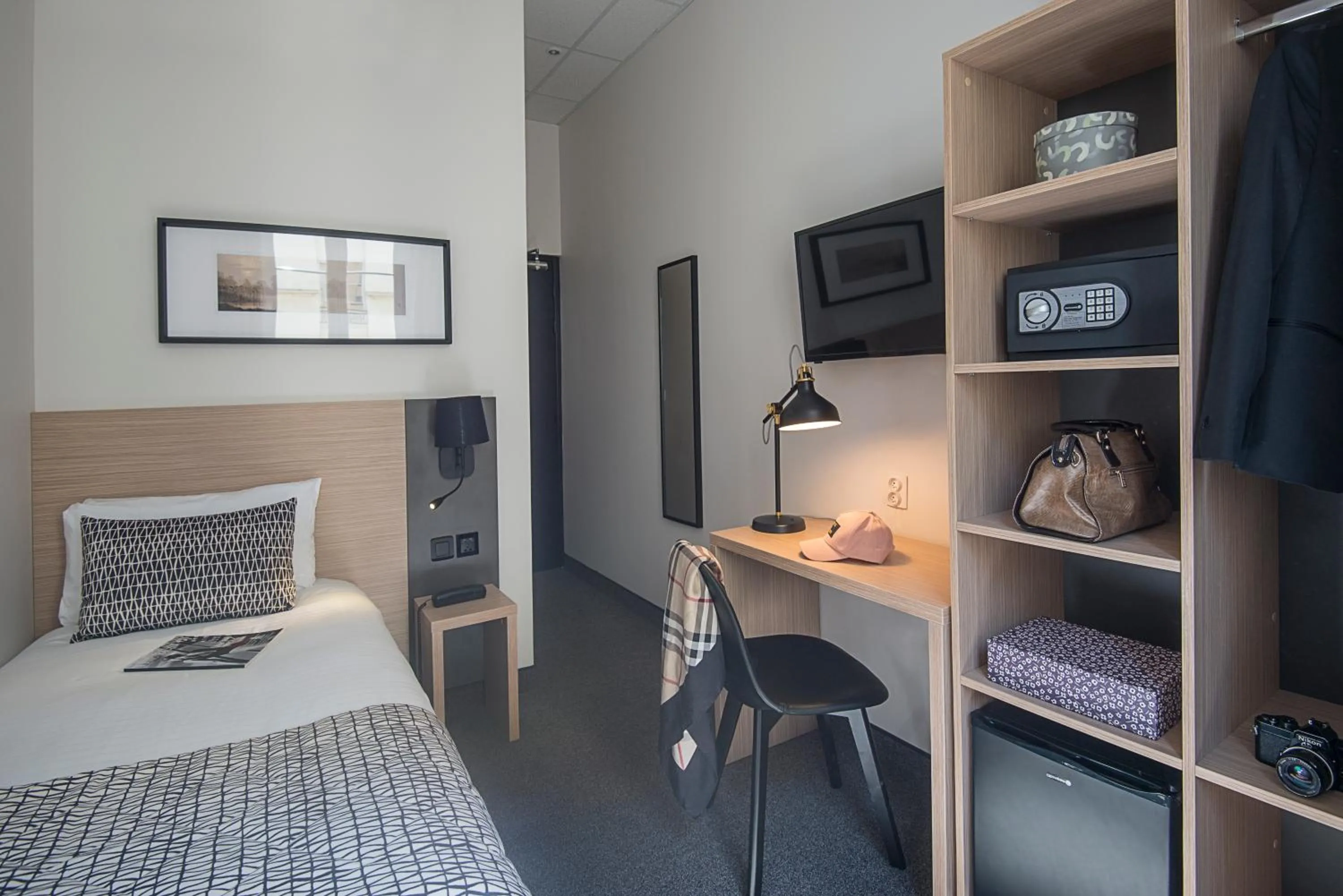 Bedroom, Bed in Hotel Saint Gothard