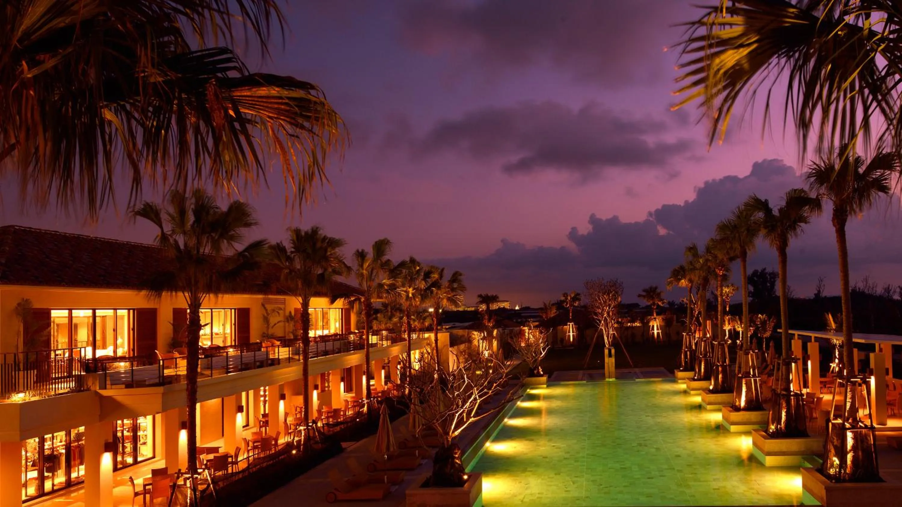 Swimming pool in The Uza Terrace Beach Club Villas