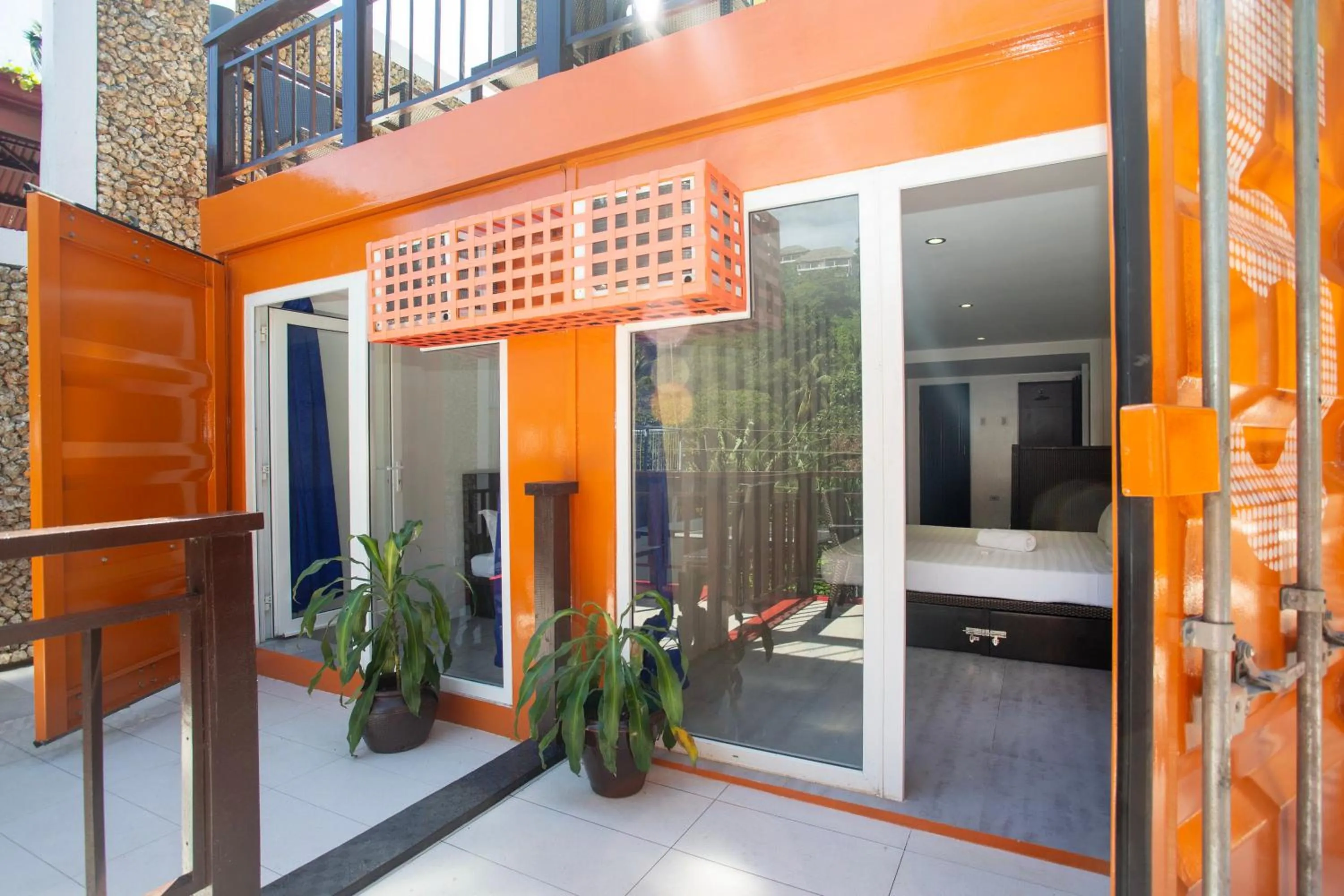 Balcony/Terrace in Chillax Boracay