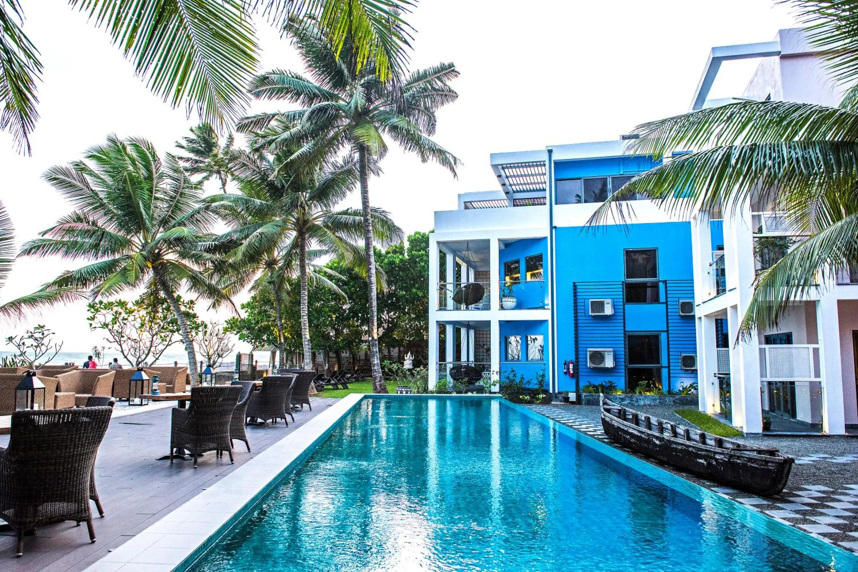 Swimming pool in Owl and the Pussycat Hotel & Restaurant