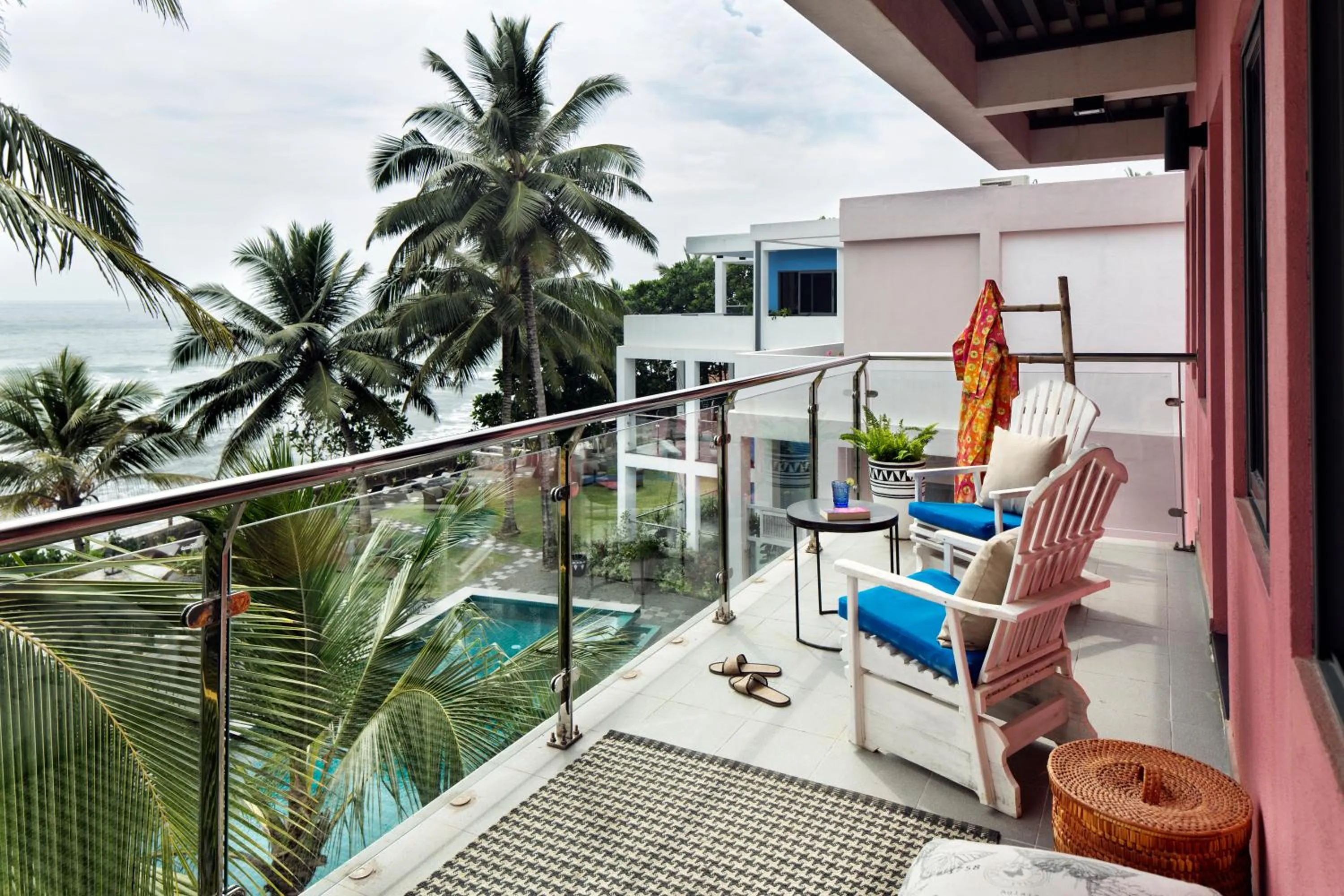 Balcony/Terrace in Owl and the Pussycat Hotel & Restaurant