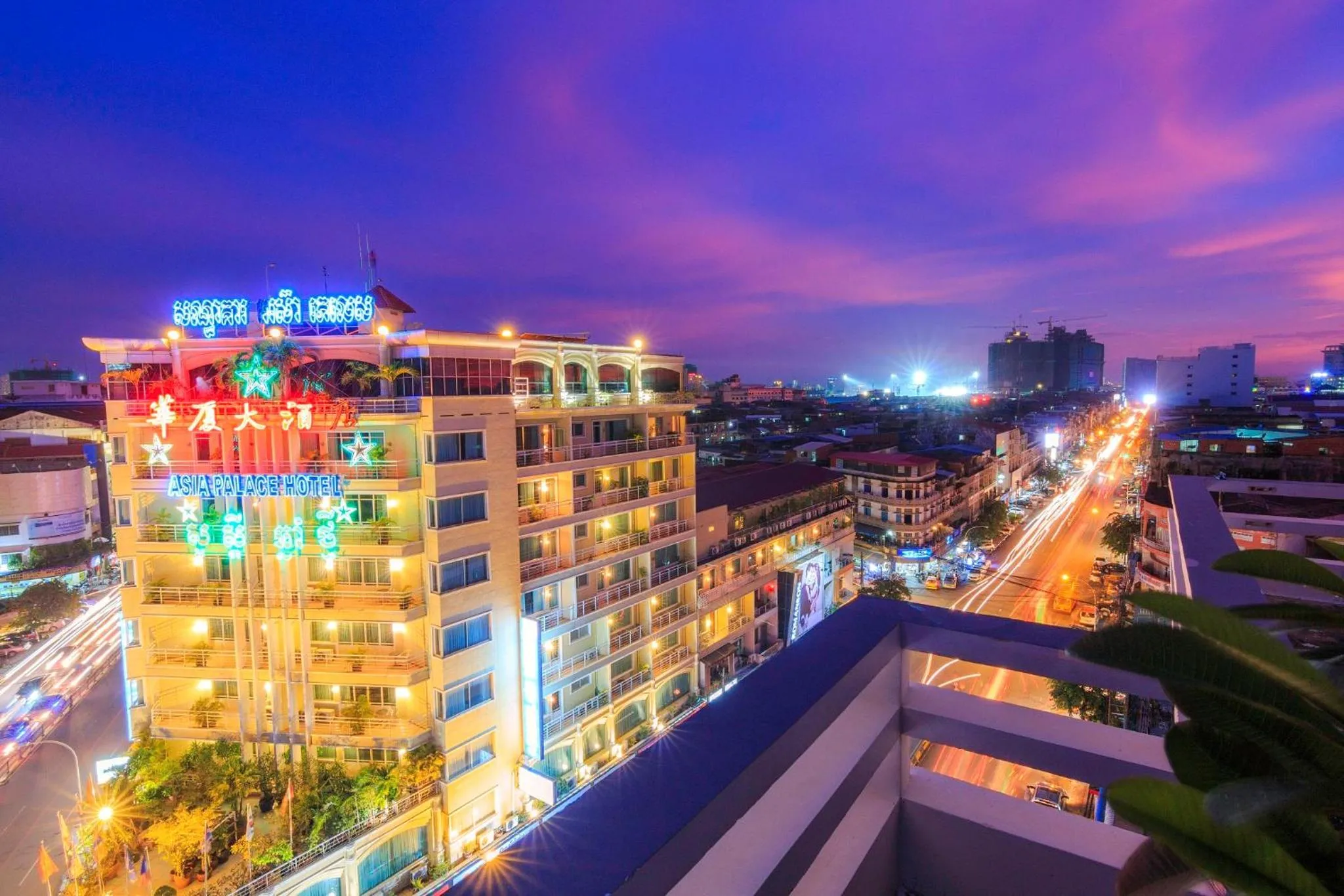 City view in Paradise Hotel