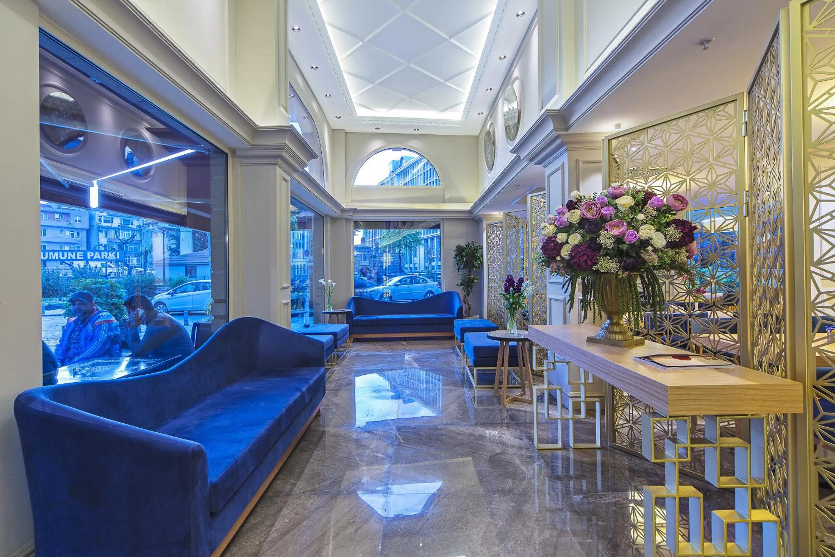 Lobby or reception in History Hotel