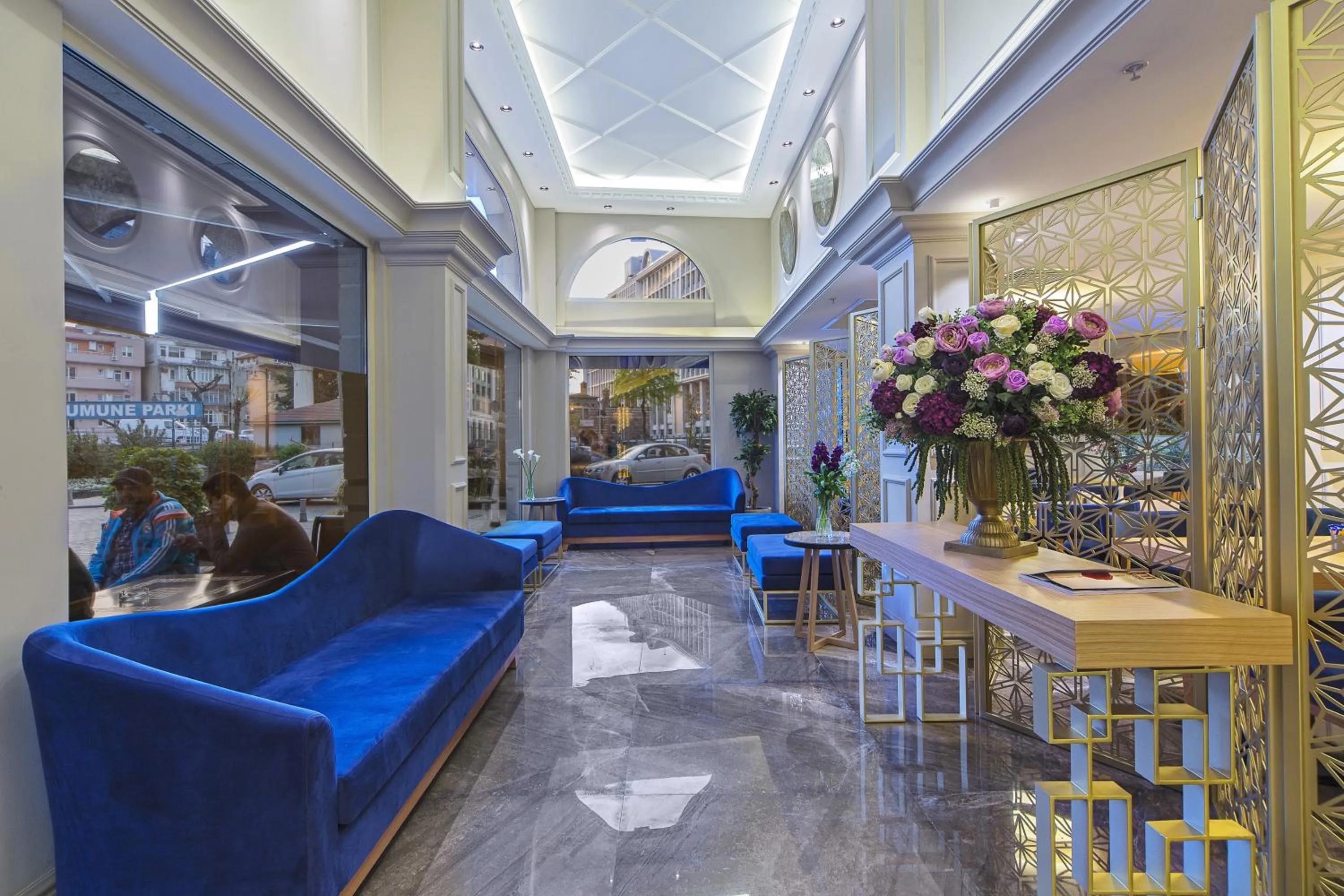 Lobby or reception in History Hotel