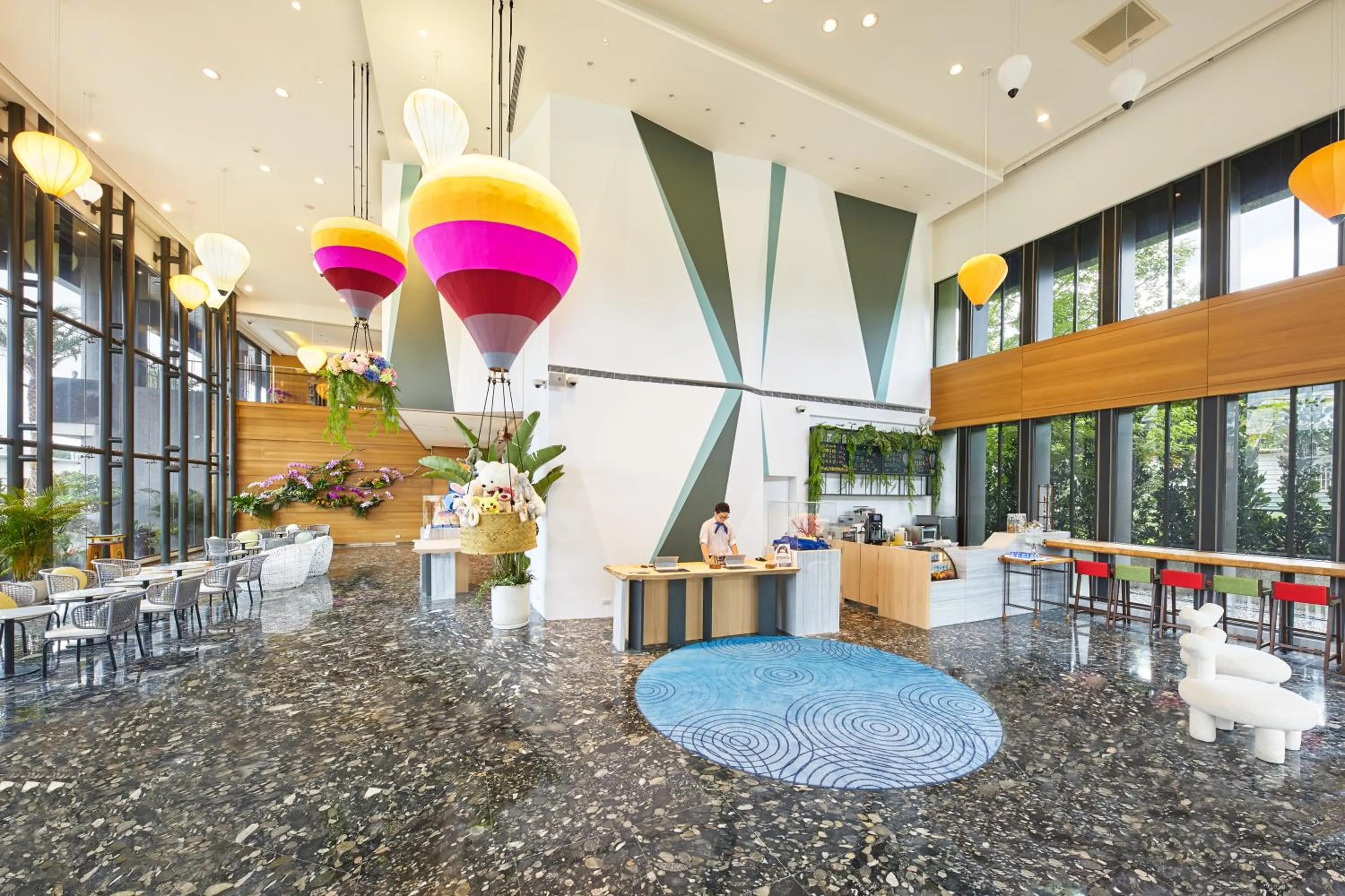 Lobby or reception in Hotel Cham Cham Taitung Caesar Park Hotels & Resort