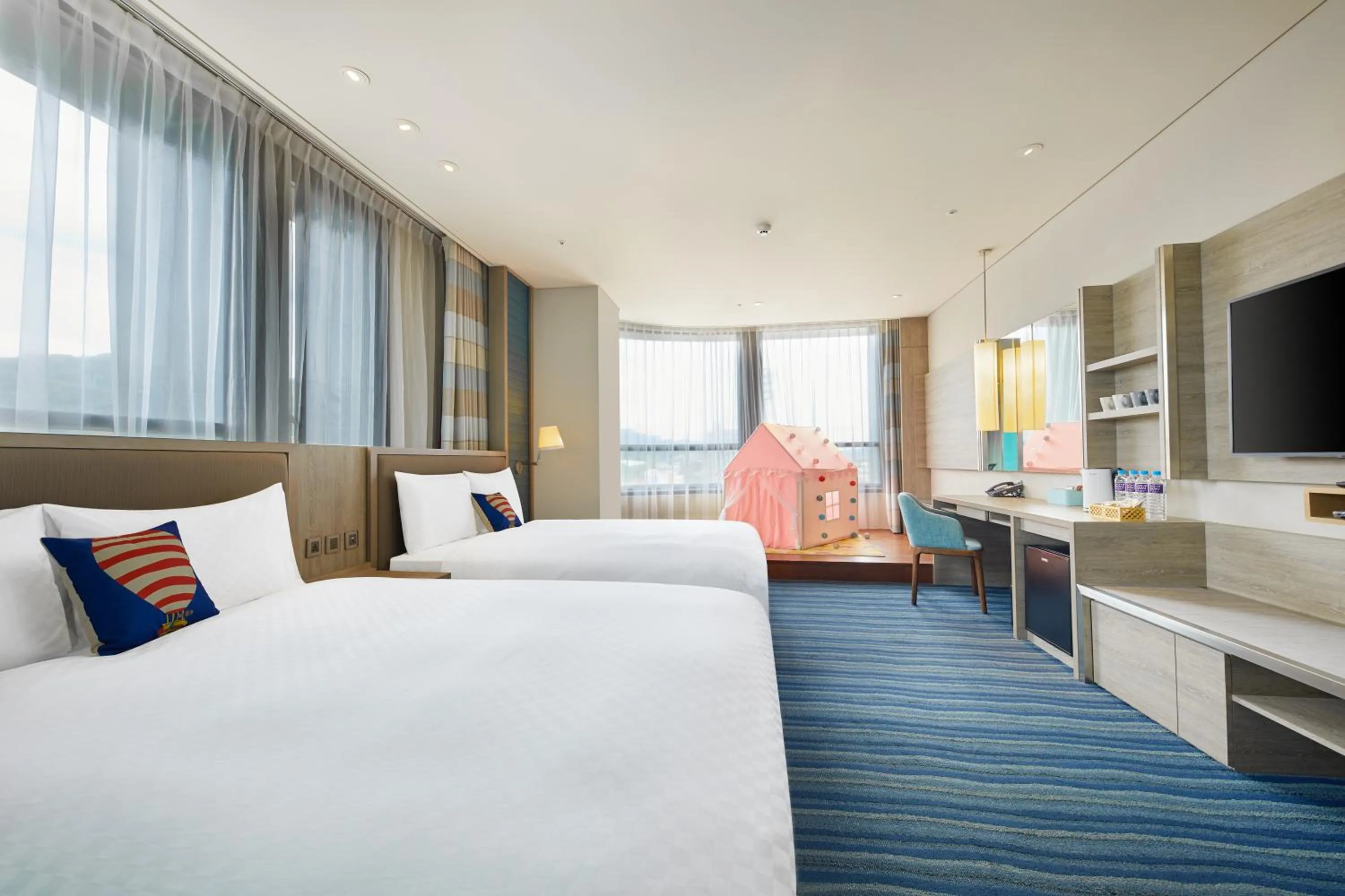 Photo of the whole room, Bed in Hotel Cham Cham Taitung Caesar Park Hotels & Resort