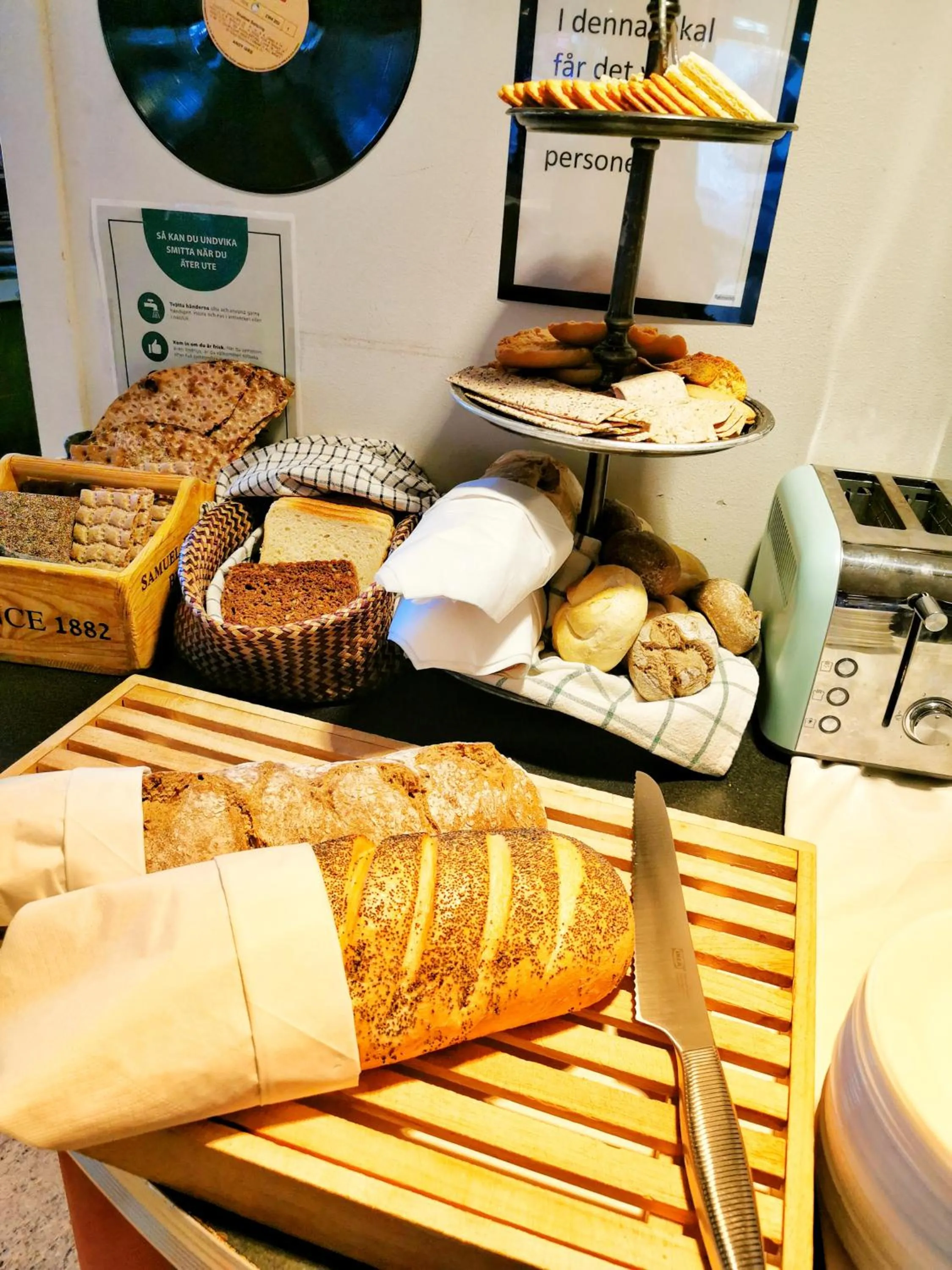 Buffet breakfast in Best Western Hotel 23