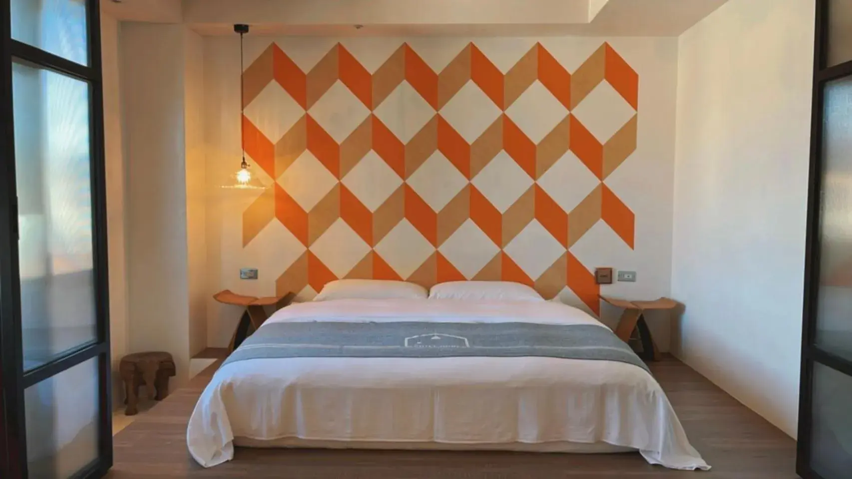 Classic Quadruple Room No. 1 Simple Life In Nordic in Chill Roof Hotel Classic Quadruple Room No. 1 Simple Life In Nordic in Chill Roof Hotel