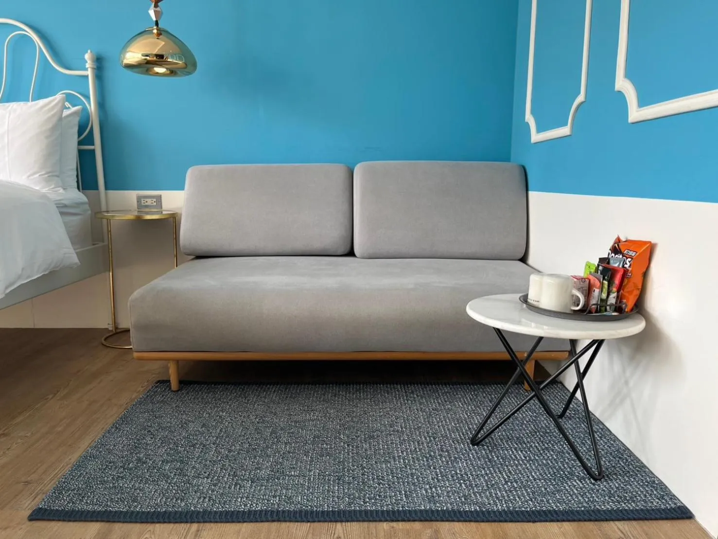 Photo of the whole room, Bed in Chill Roof Hotel