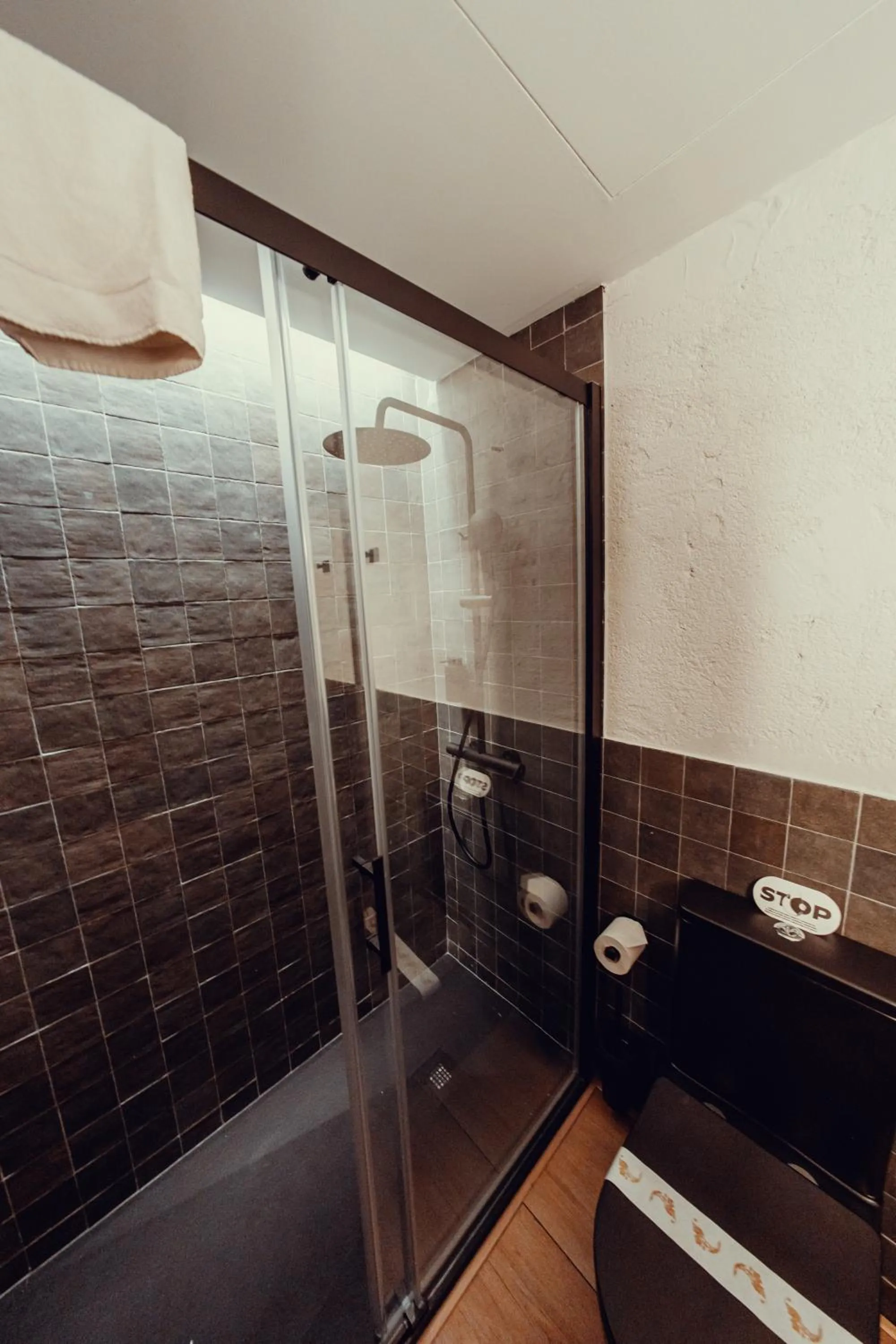 Shower in Hotel Transit