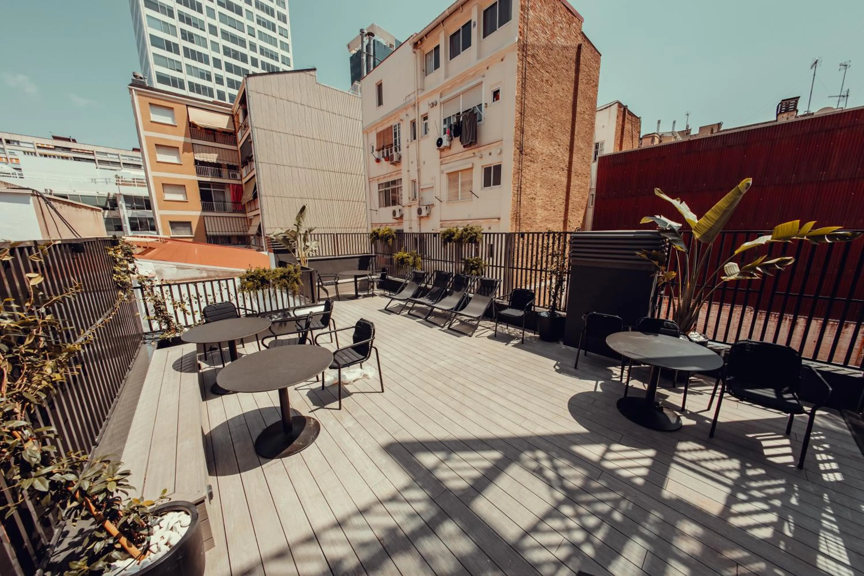 Balcony/Terrace in Hotel Transit