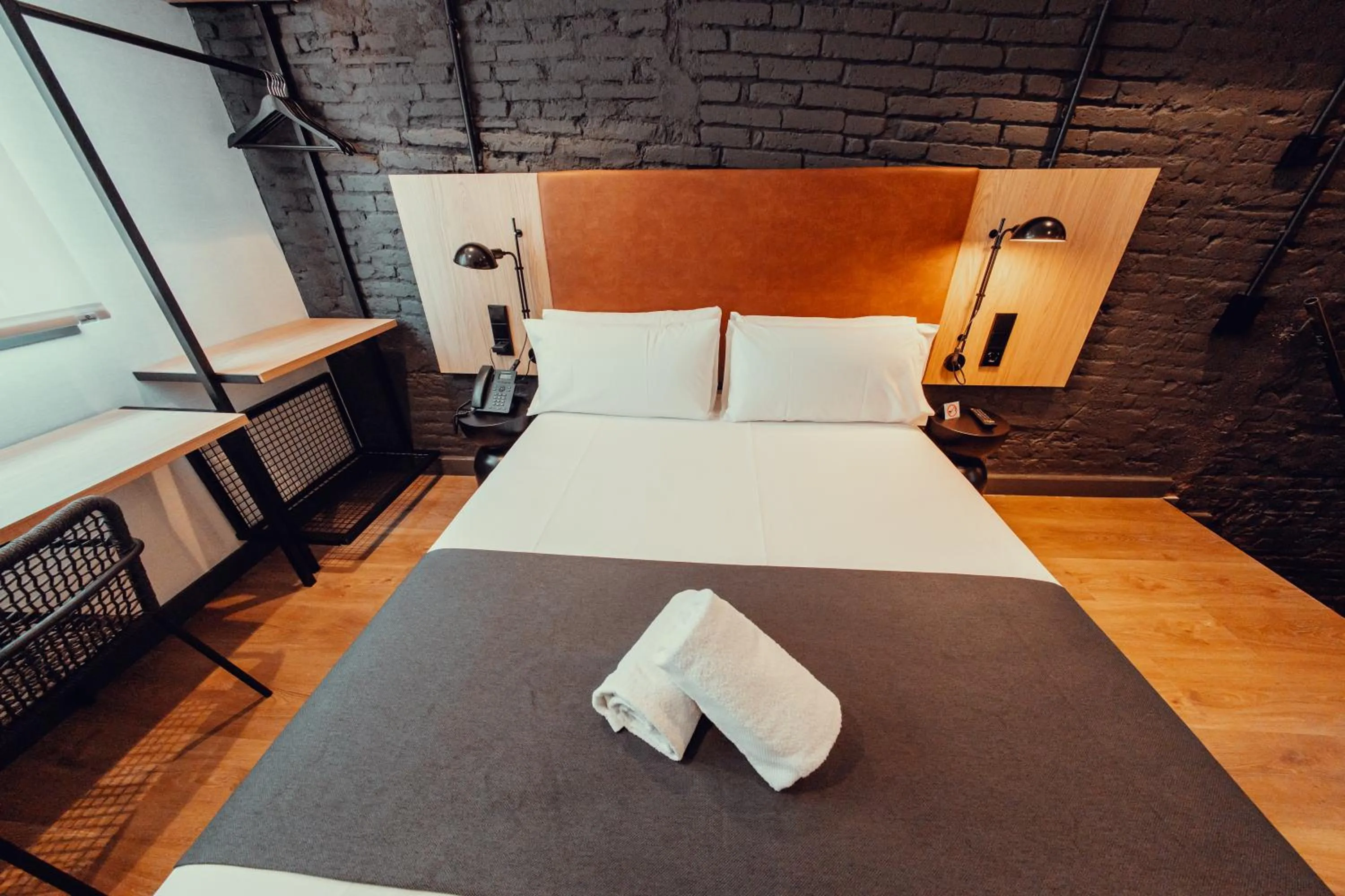 Bed in Hotel Transit