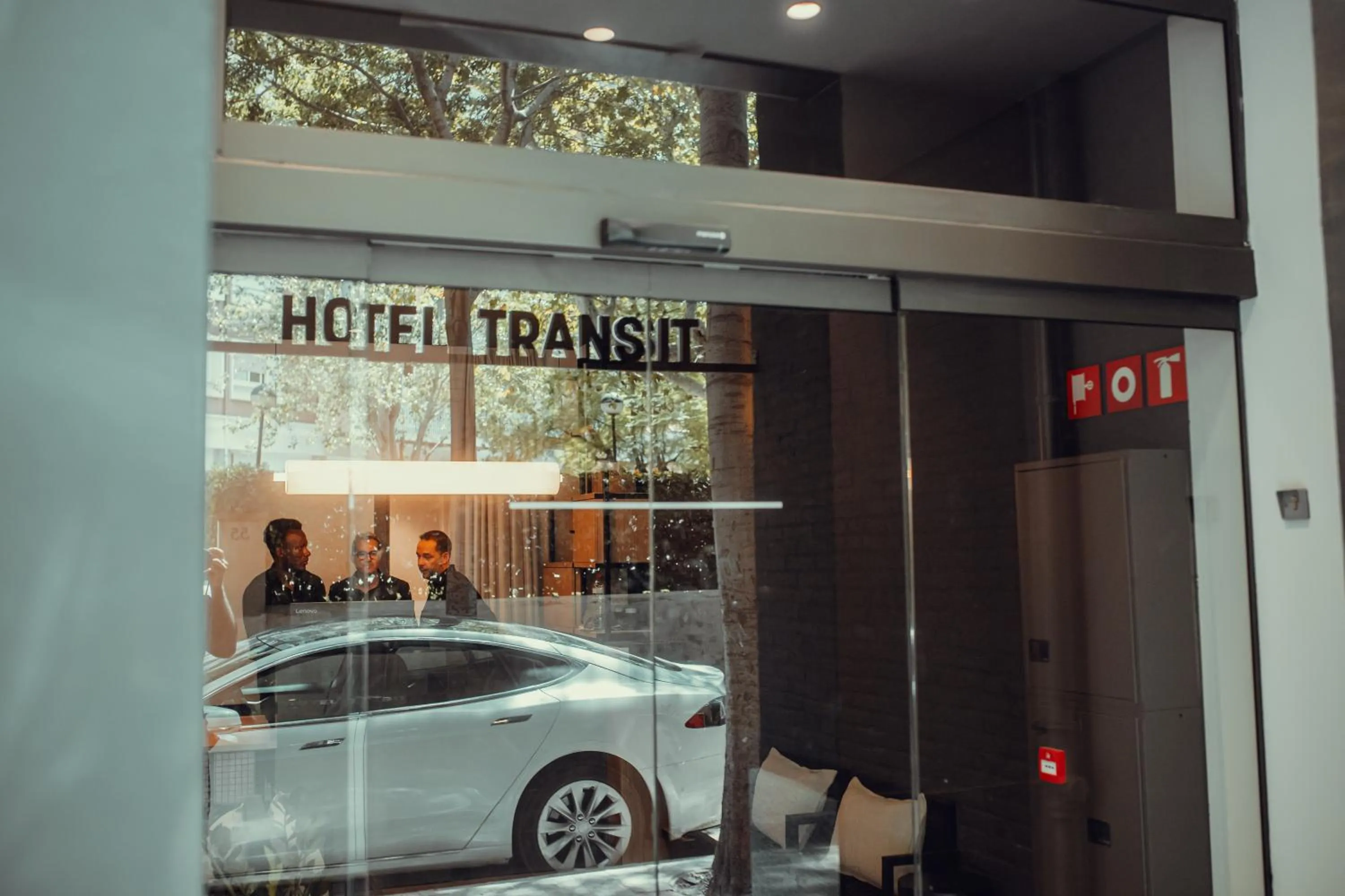 Property building in Hotel Transit