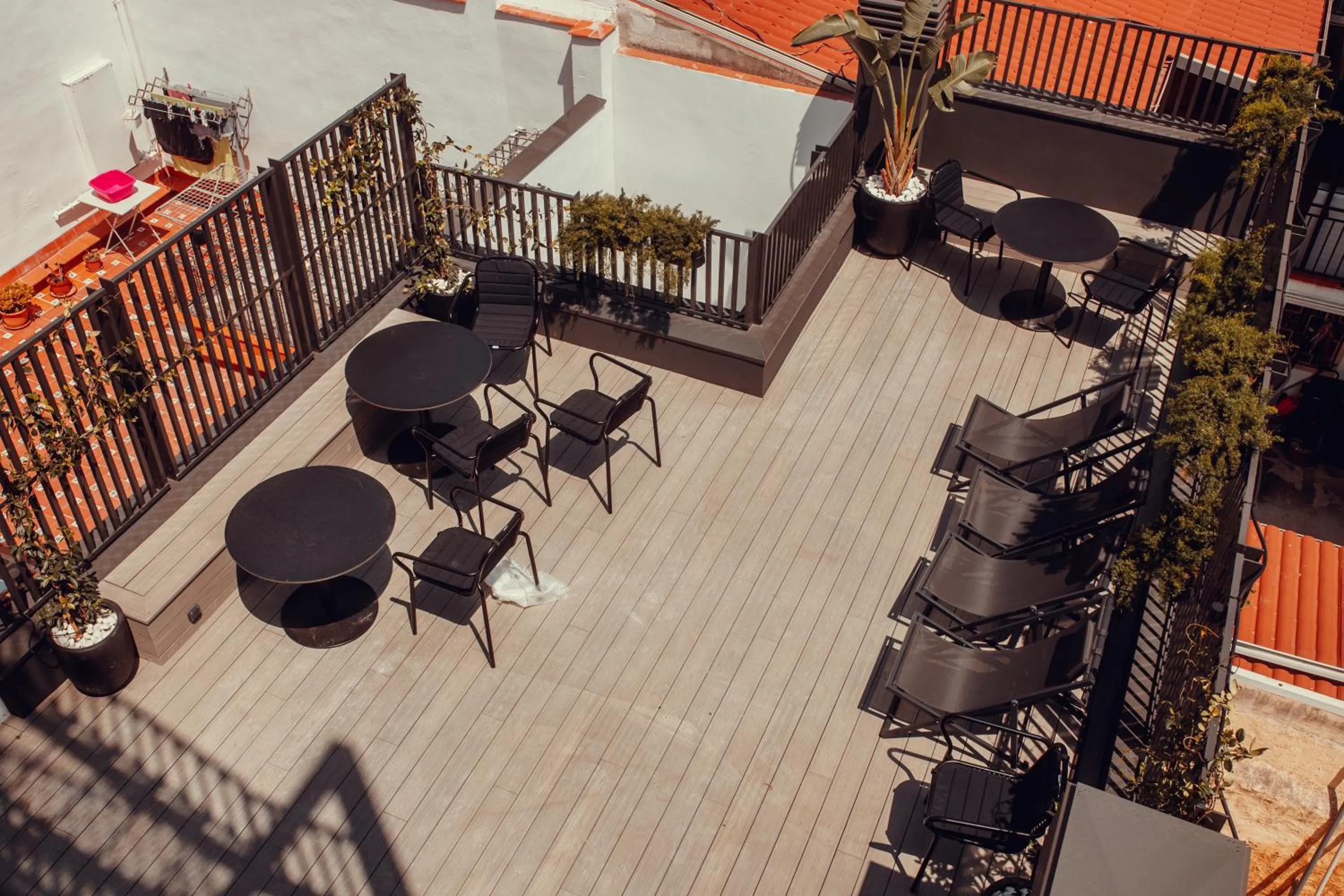 Bird's eye view in Hotel Transit