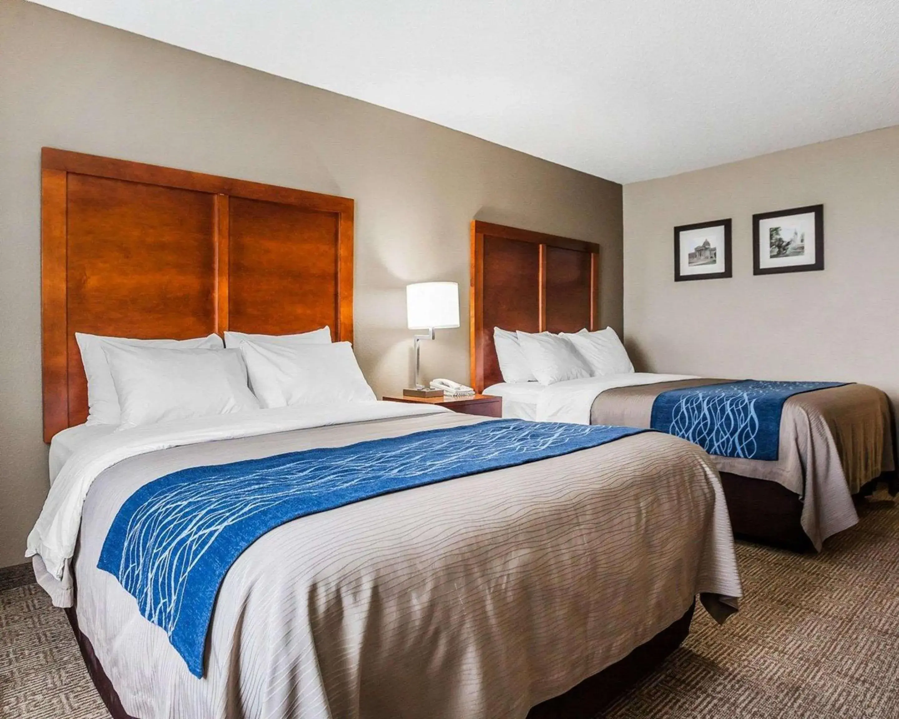 Queen Room with Two Queen Beds - Non-Smoking in Comfort Inn & Suites Moberly Queen Room with Two Queen Beds - Non-Smoking in Comfort Inn & Suites Moberly