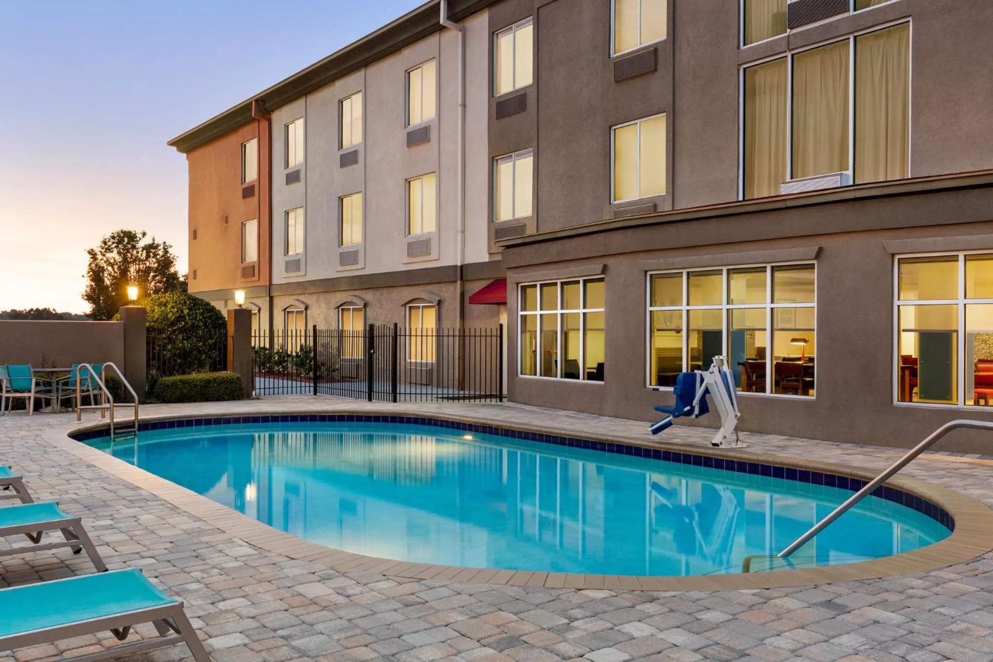 Swimming pool in Holiday Inn Express Hotel & Suites Live Oak by IHG