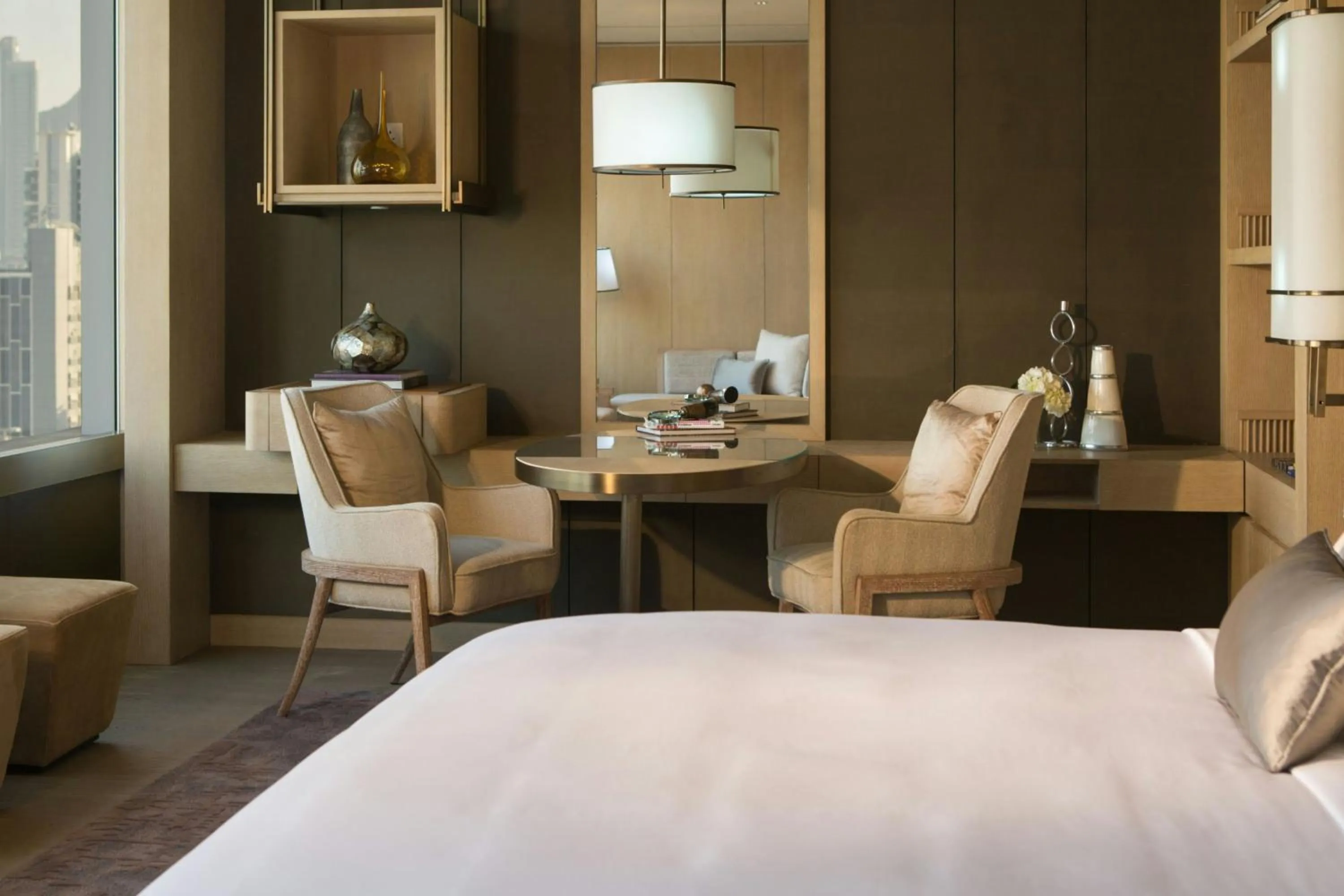 Bedroom, Bed in Renaissance Hong Kong Harbour View Hotel