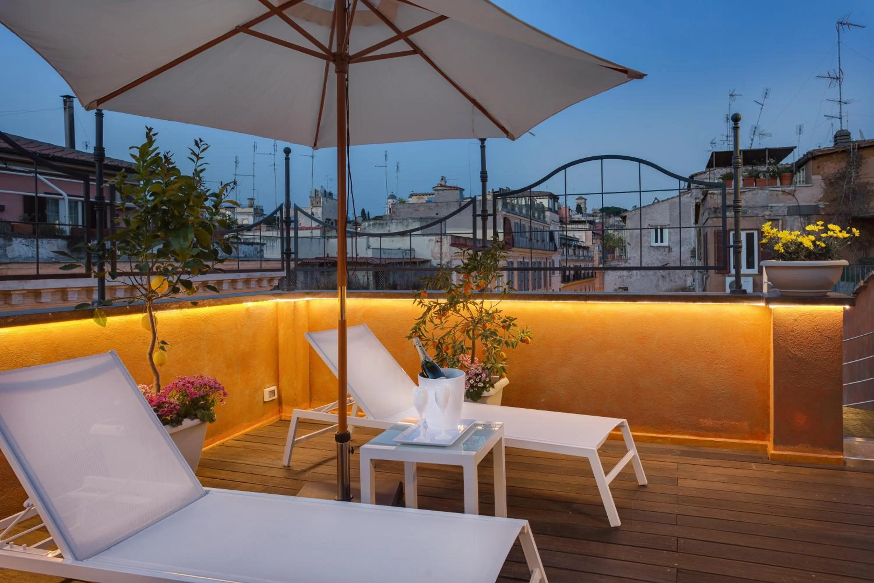 Balcony/Terrace in Shali Luxury Suite Spagna
