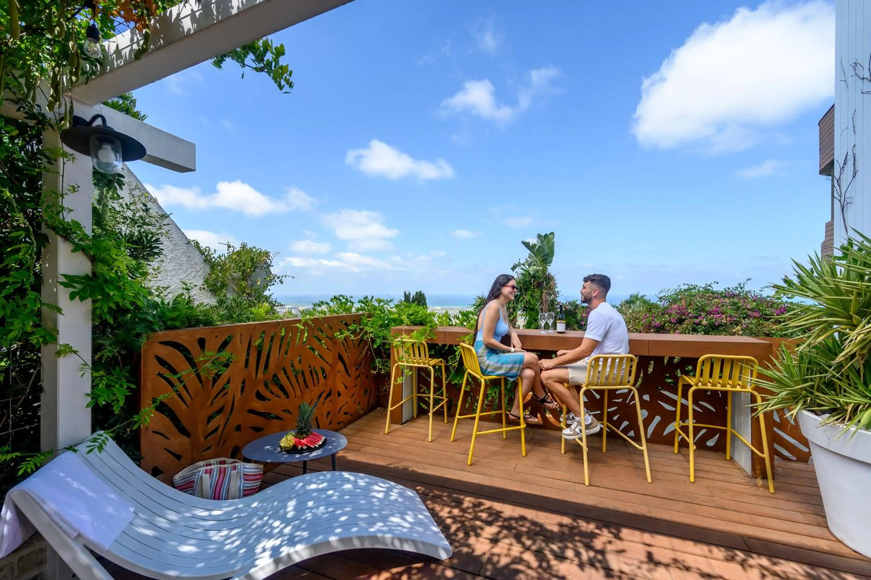 Balcony/Terrace in Hotel Beit Maimon