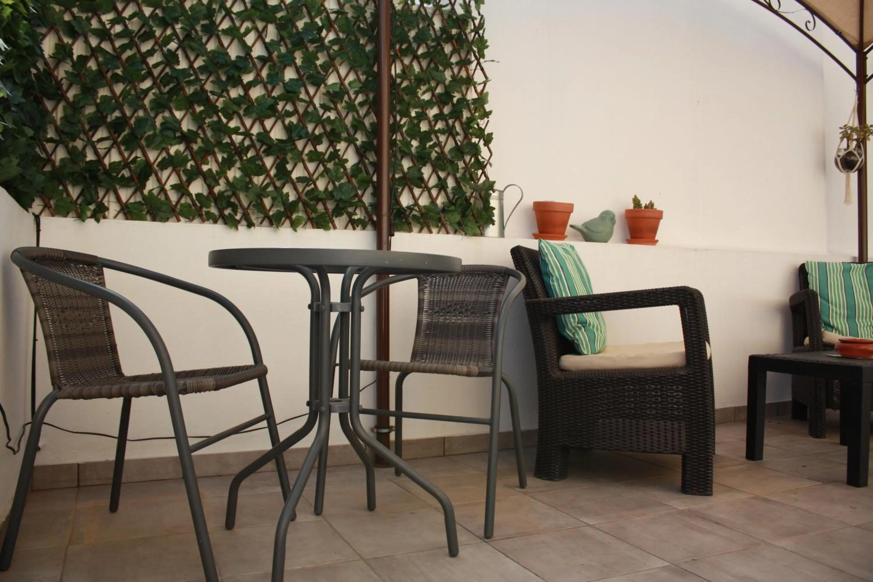 Balcony/Terrace in The Sunny Cottage by Freetimealgarve