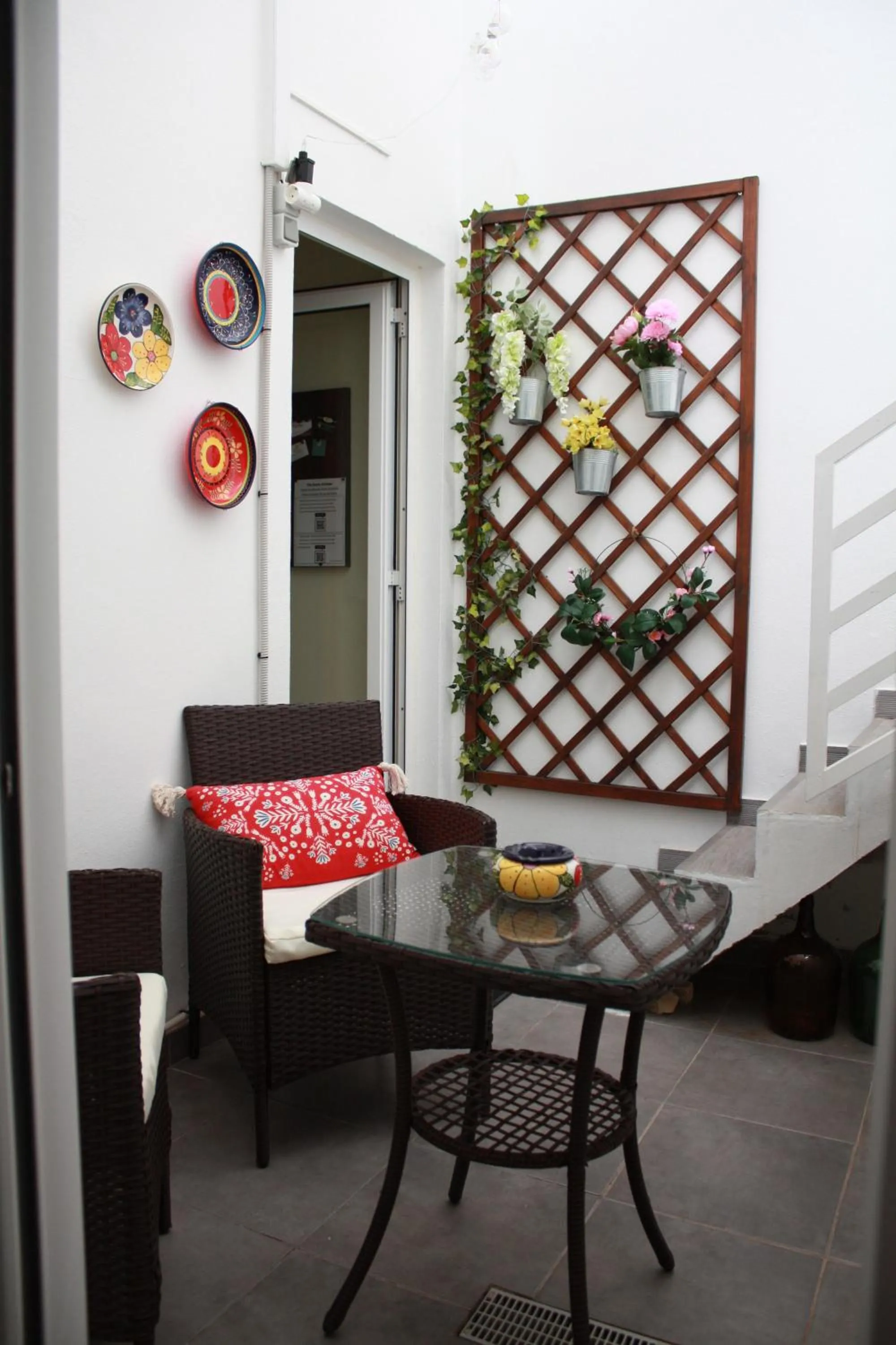Inner courtyard view in The Sunny Cottage by Freetimealgarve