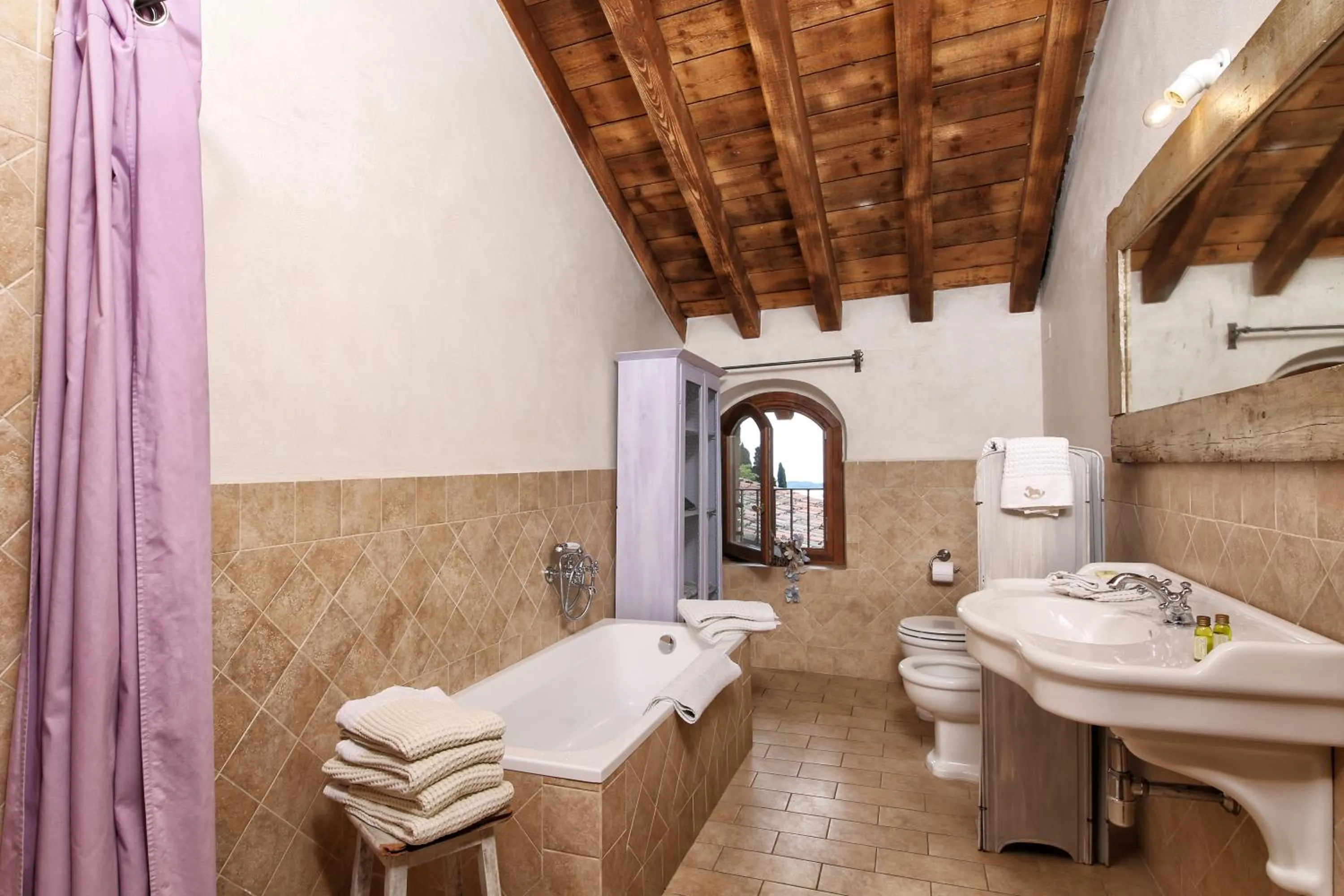 Bathroom in Premignaga Natural Home