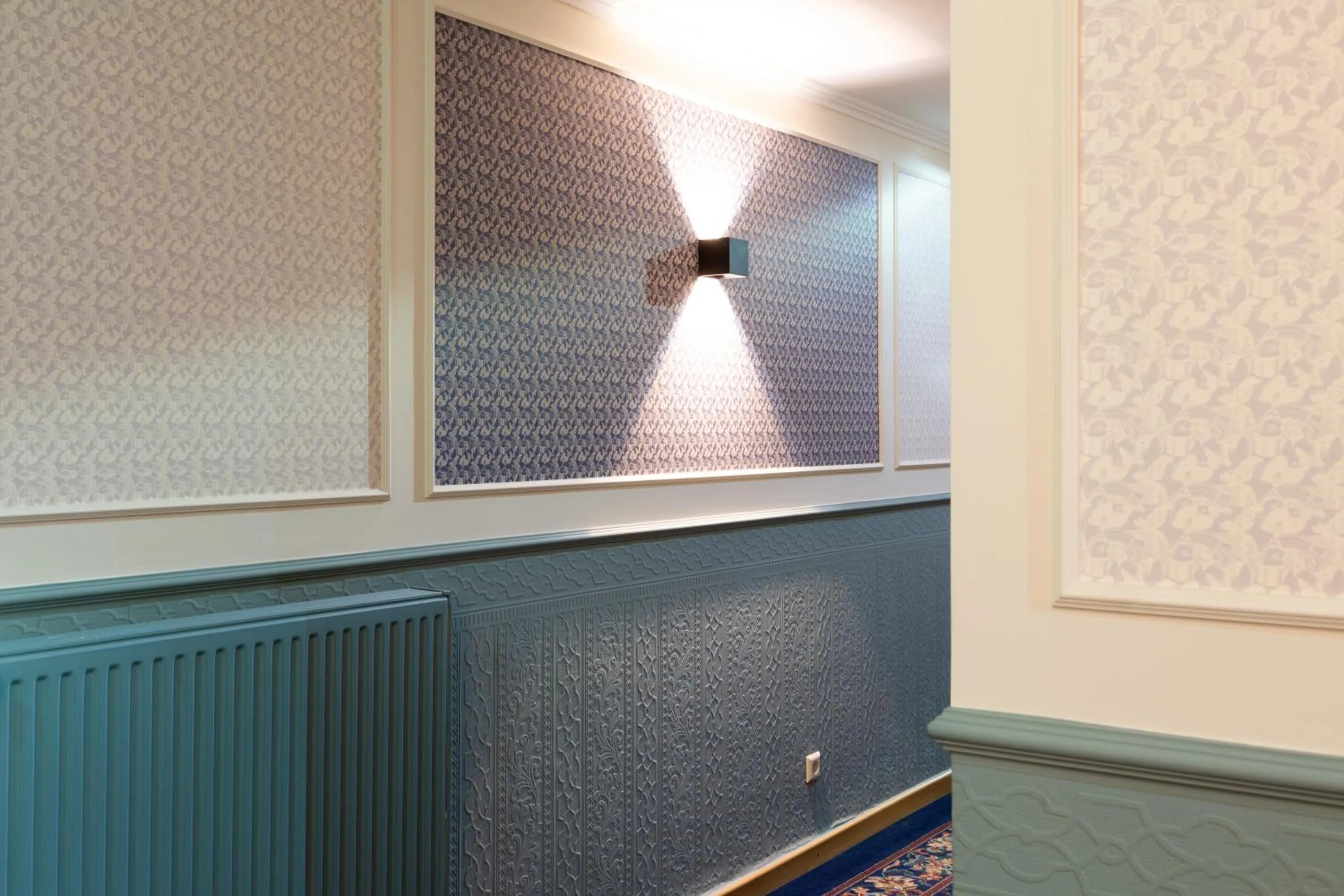 Decorative detail in Hotel Perrin - former Carlton