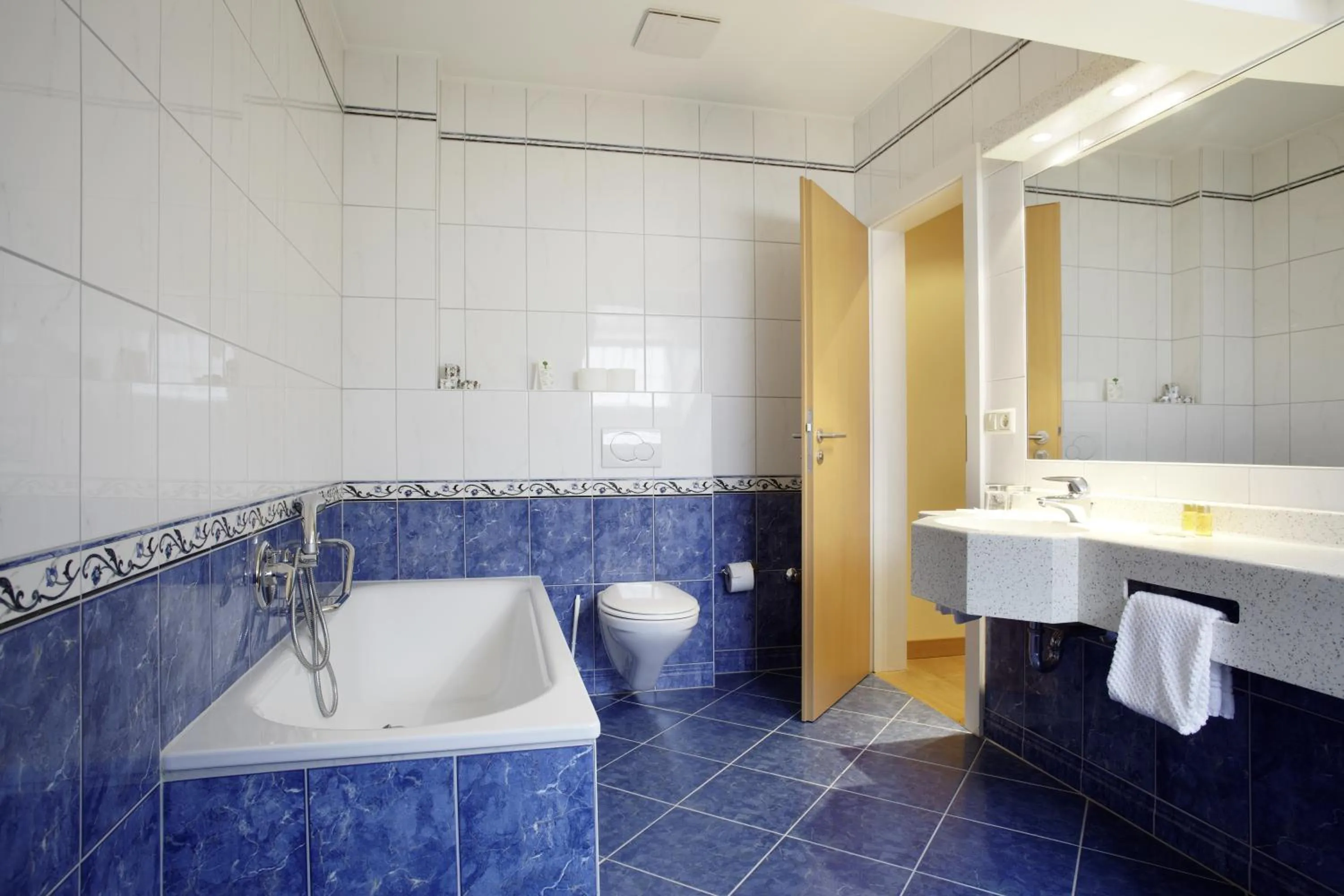 Toilet in Hotel Perrin - former Carlton