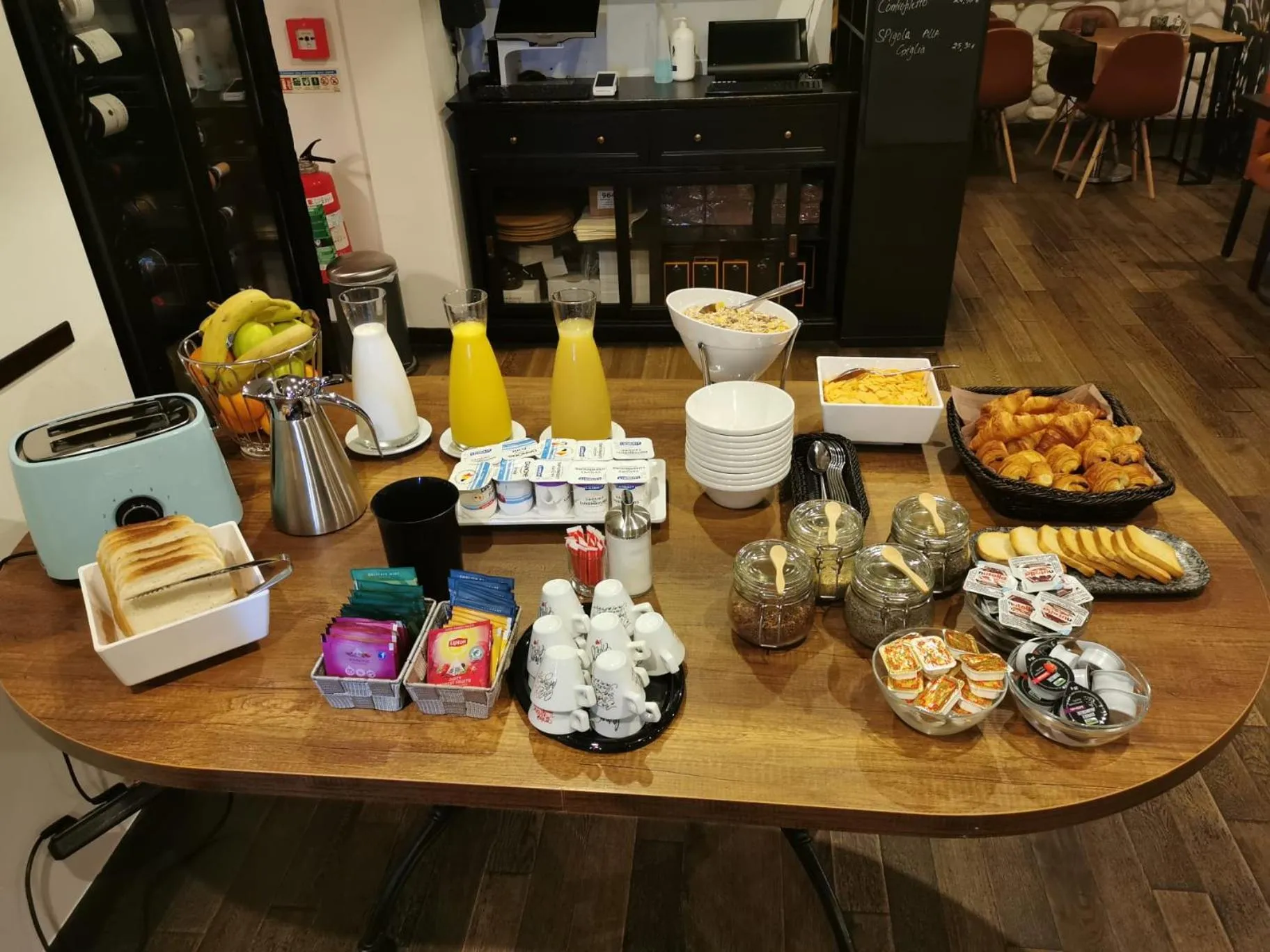 Breakfast in BIVIUS Hotel Restaurant Luxembourg