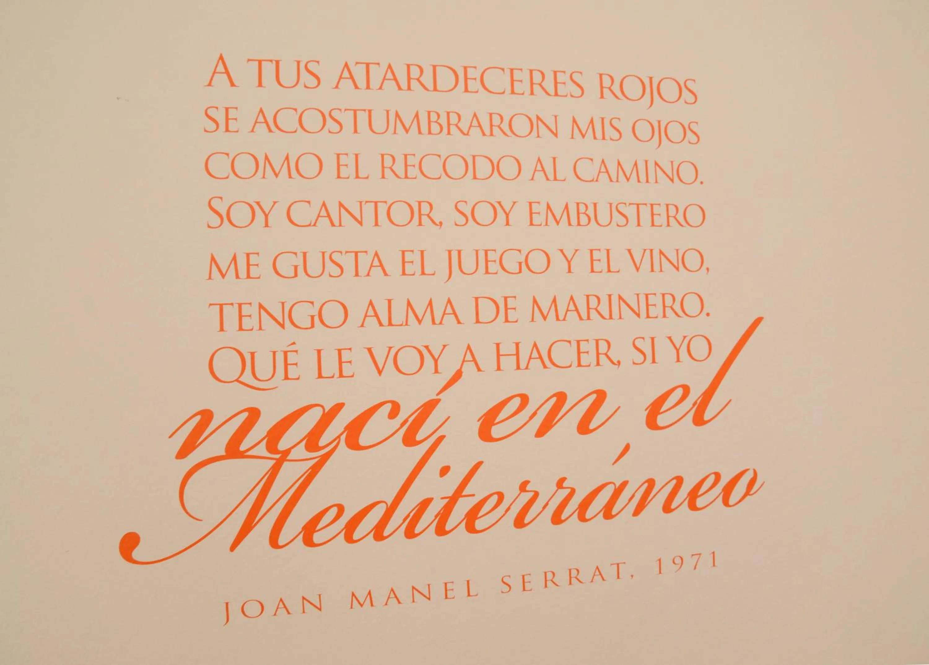 Decorative detail in La Fonda Benissa, Grupo Terra de Mar, alojamientos con encanto